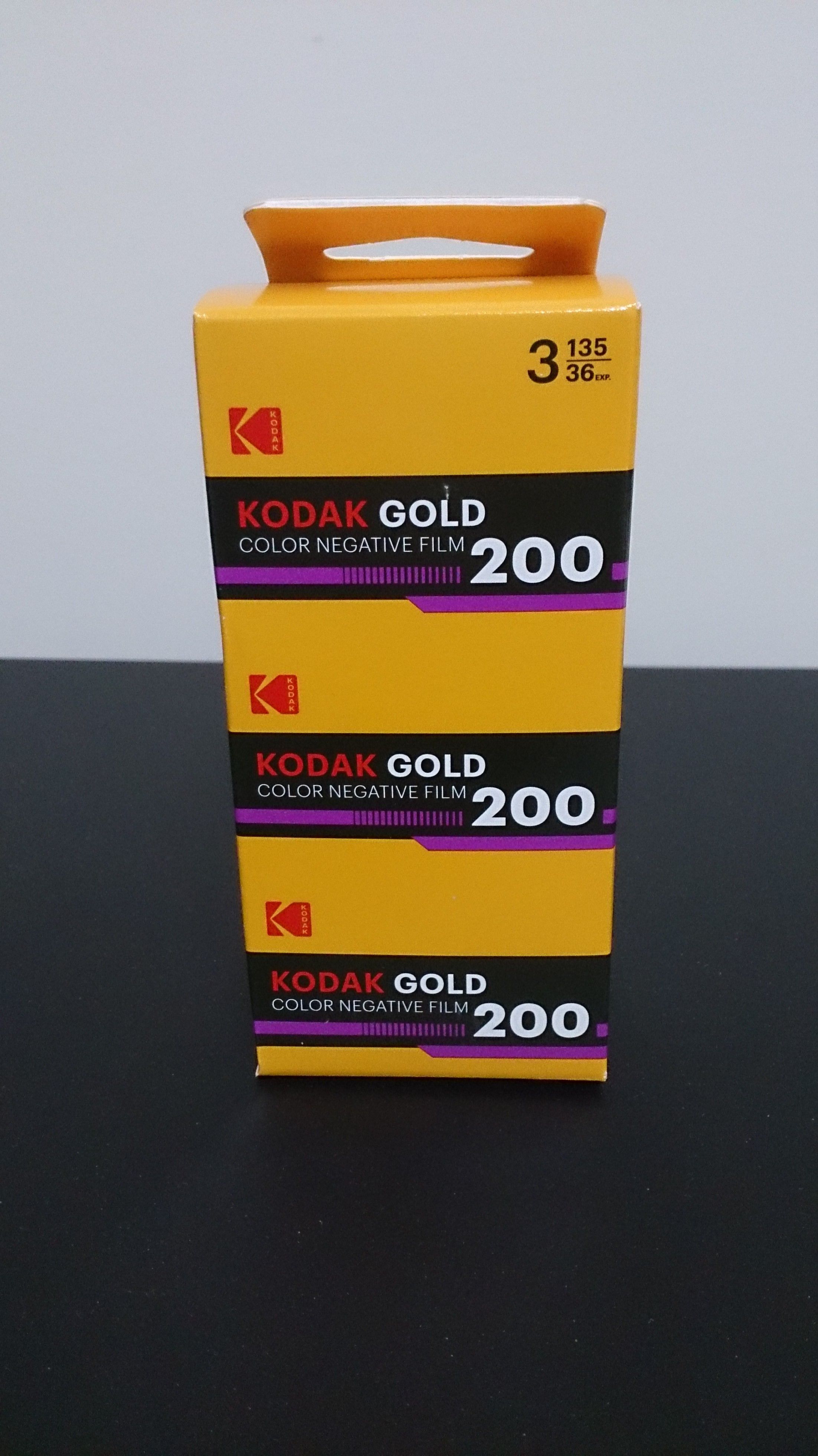 135 kodak彩色負片（3捲包裝）