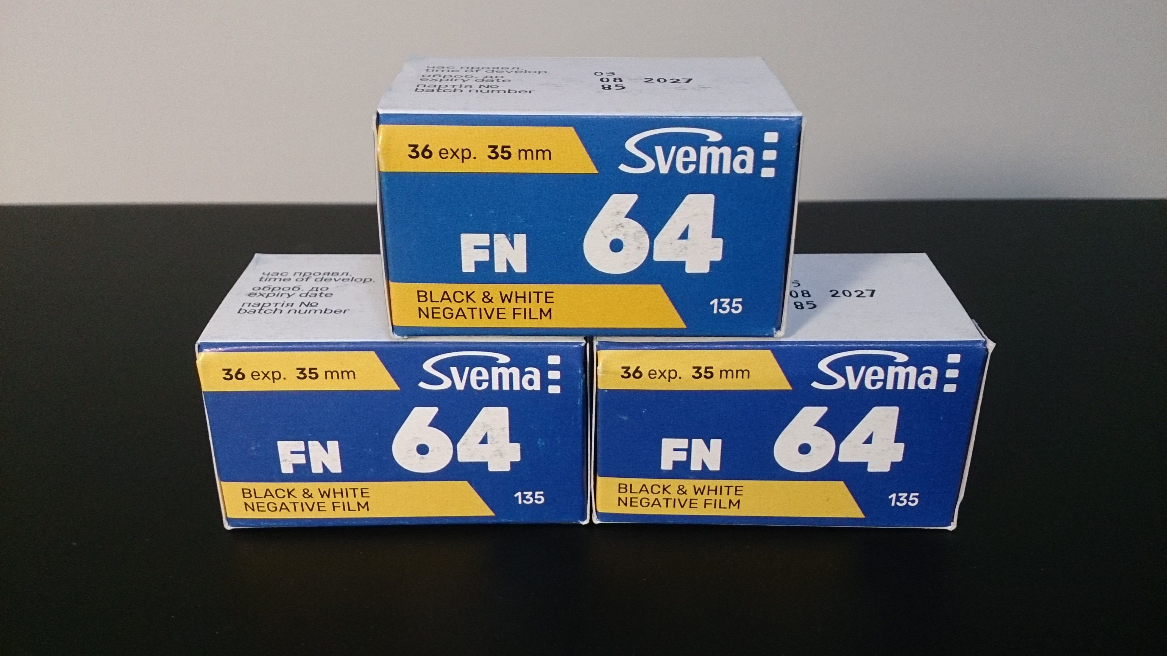 135 ASTRUM SVEMA FN64黑白底片