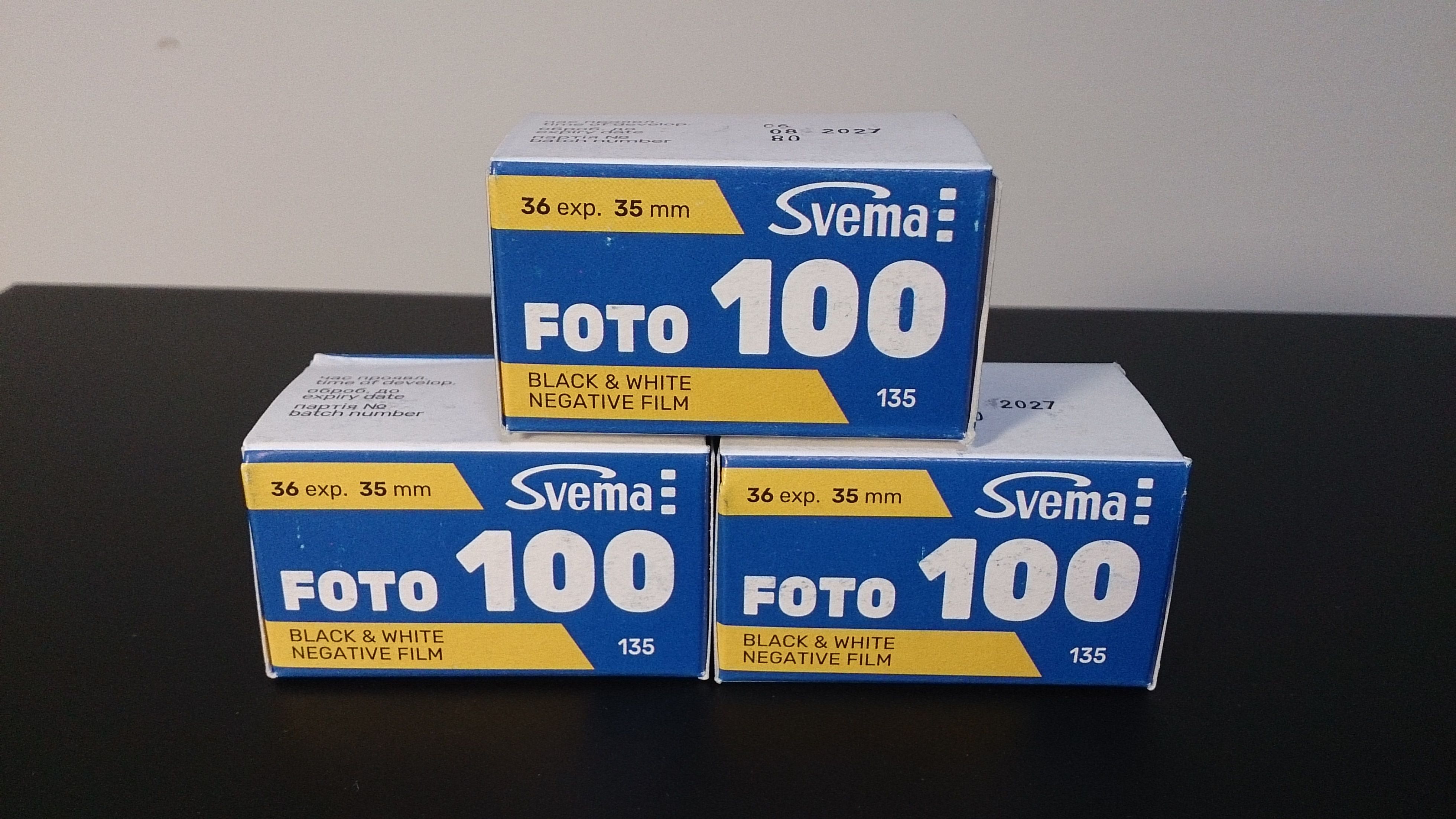 135 ASTRUM SVEMA FOTO100黑白底片