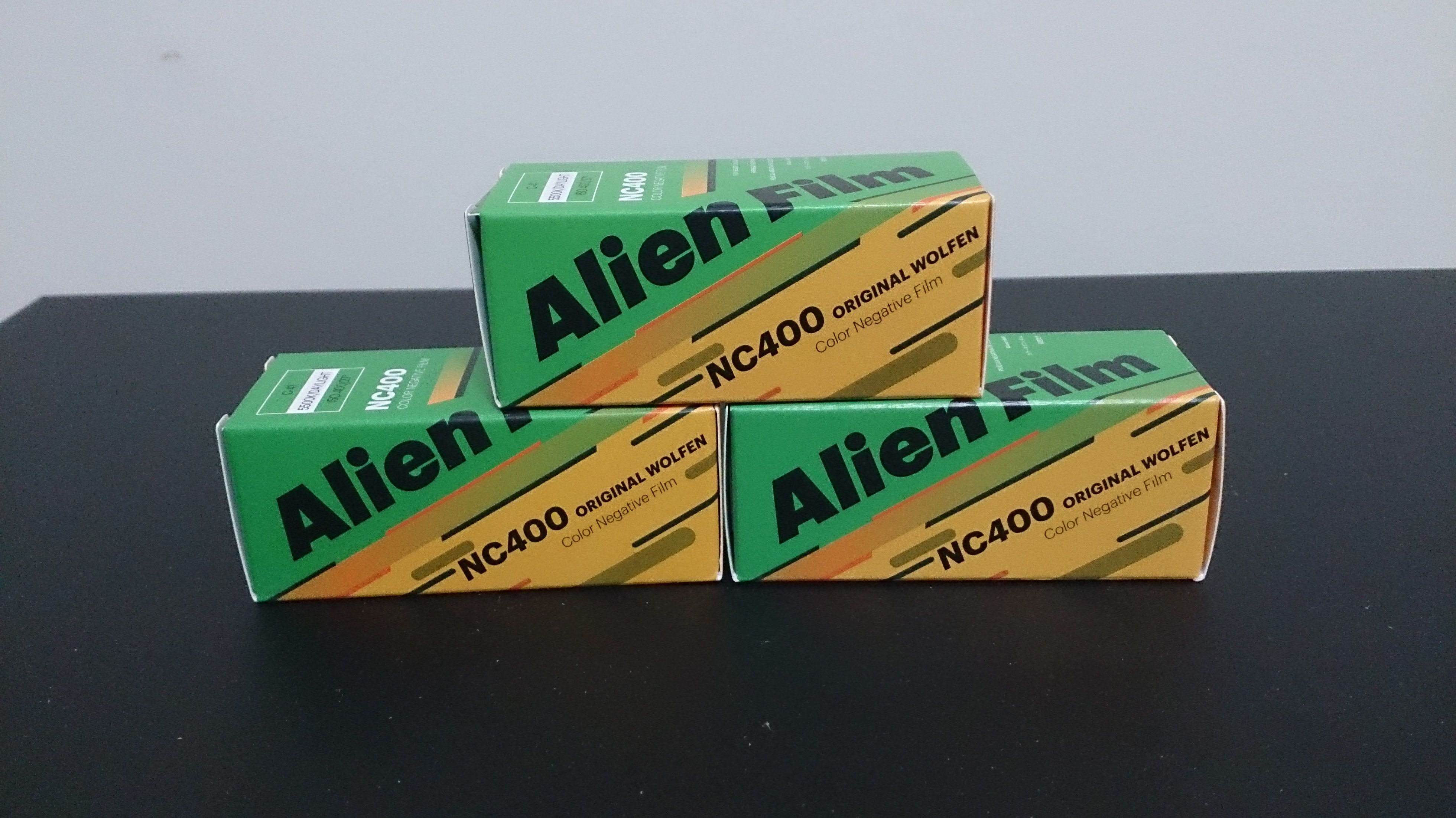 120 ALIEN FILM NC400  120彩色負片