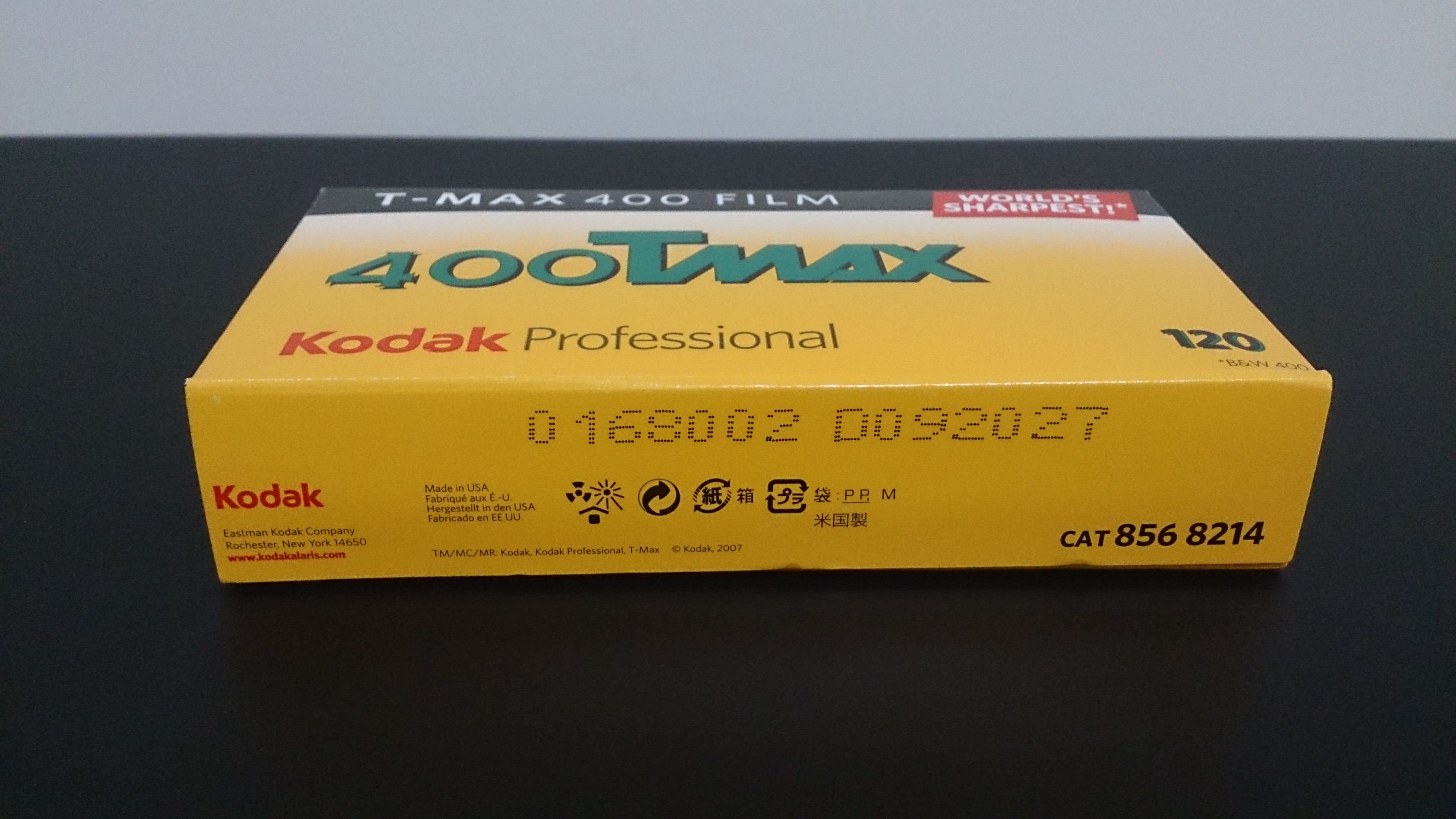 120 KODAK 400TMAX 120黑白底片