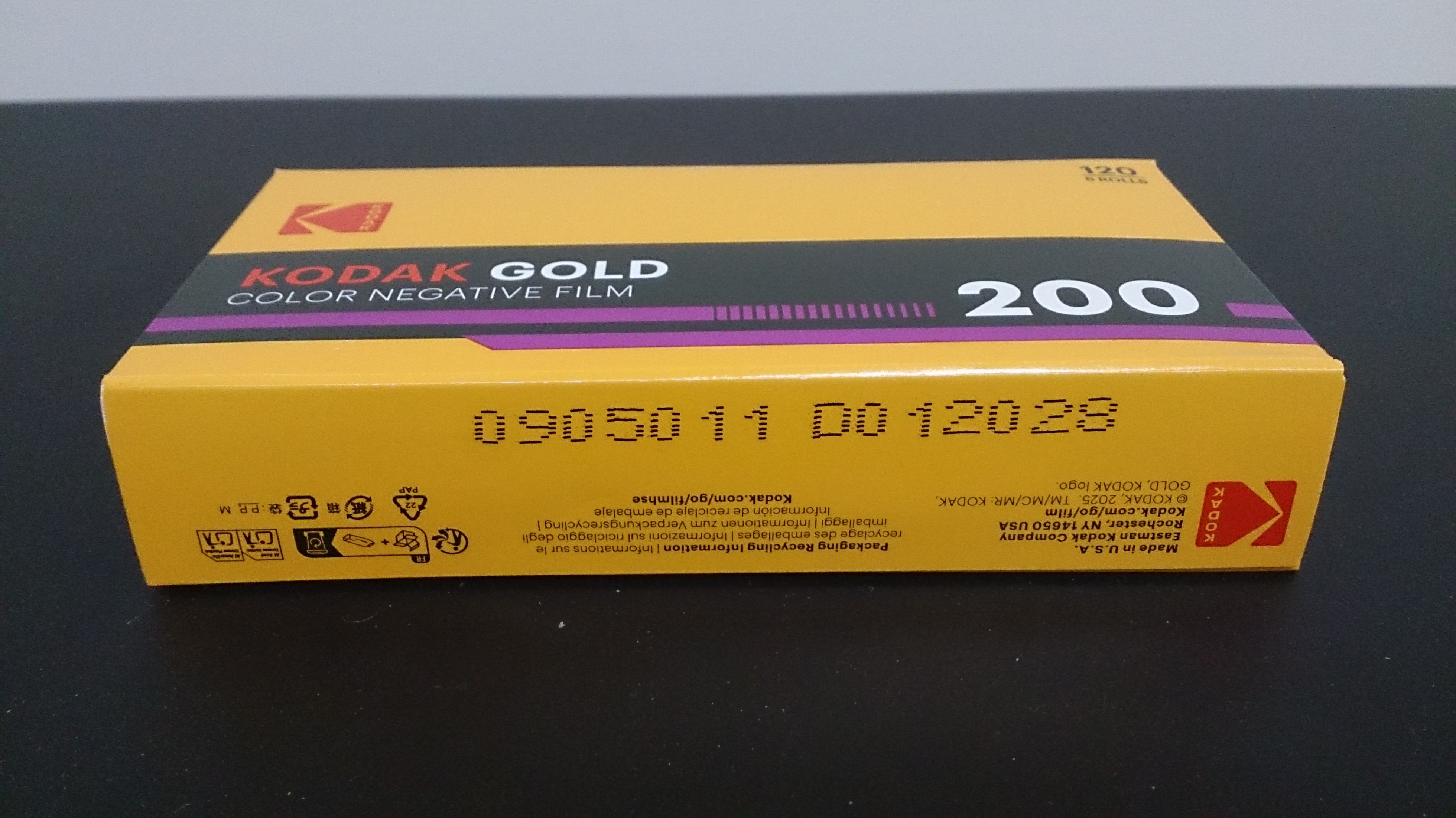 120 KODAK GOLD200 120彩色負片
