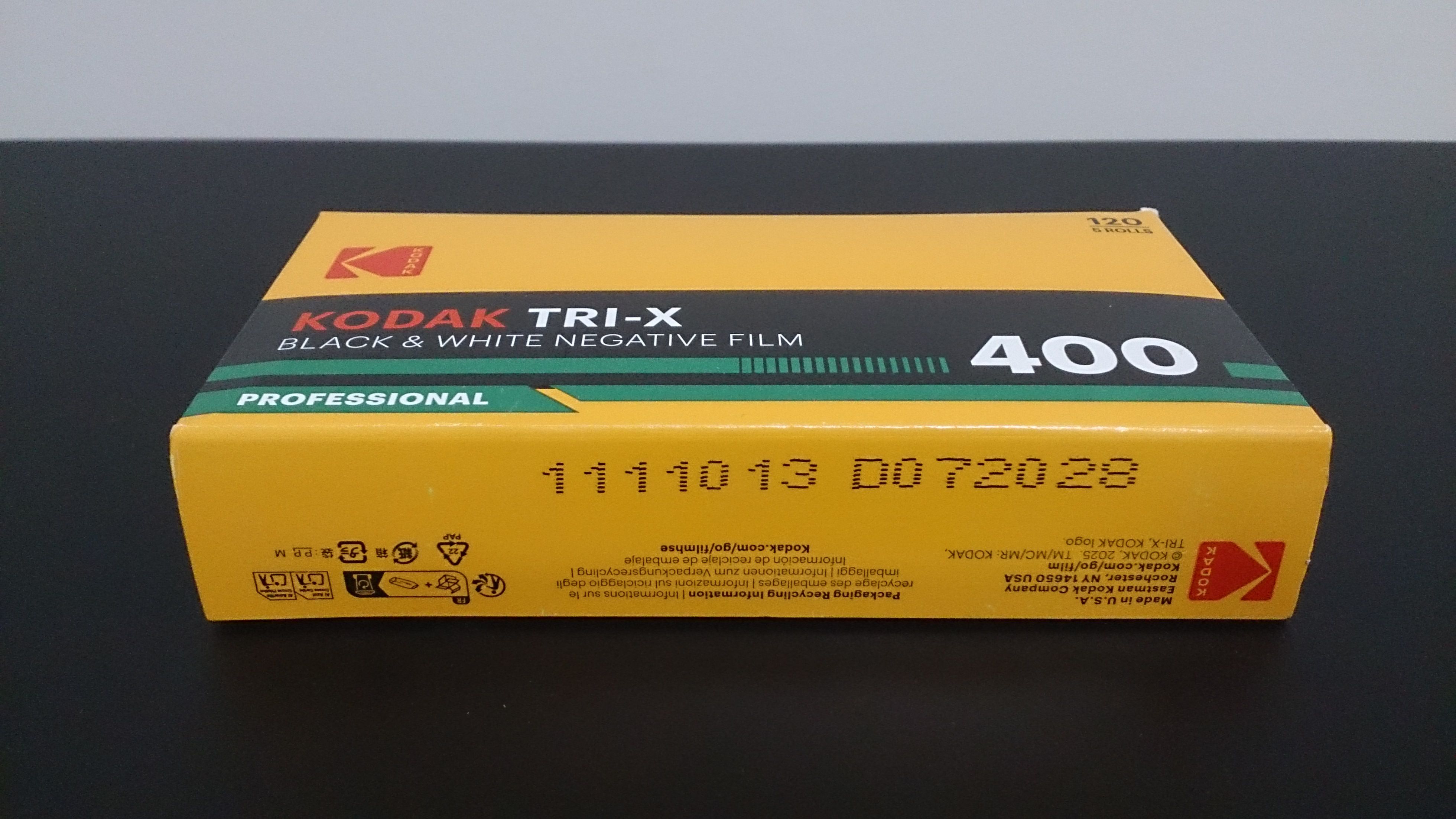 120 KODAK 400TX 120黑白負片