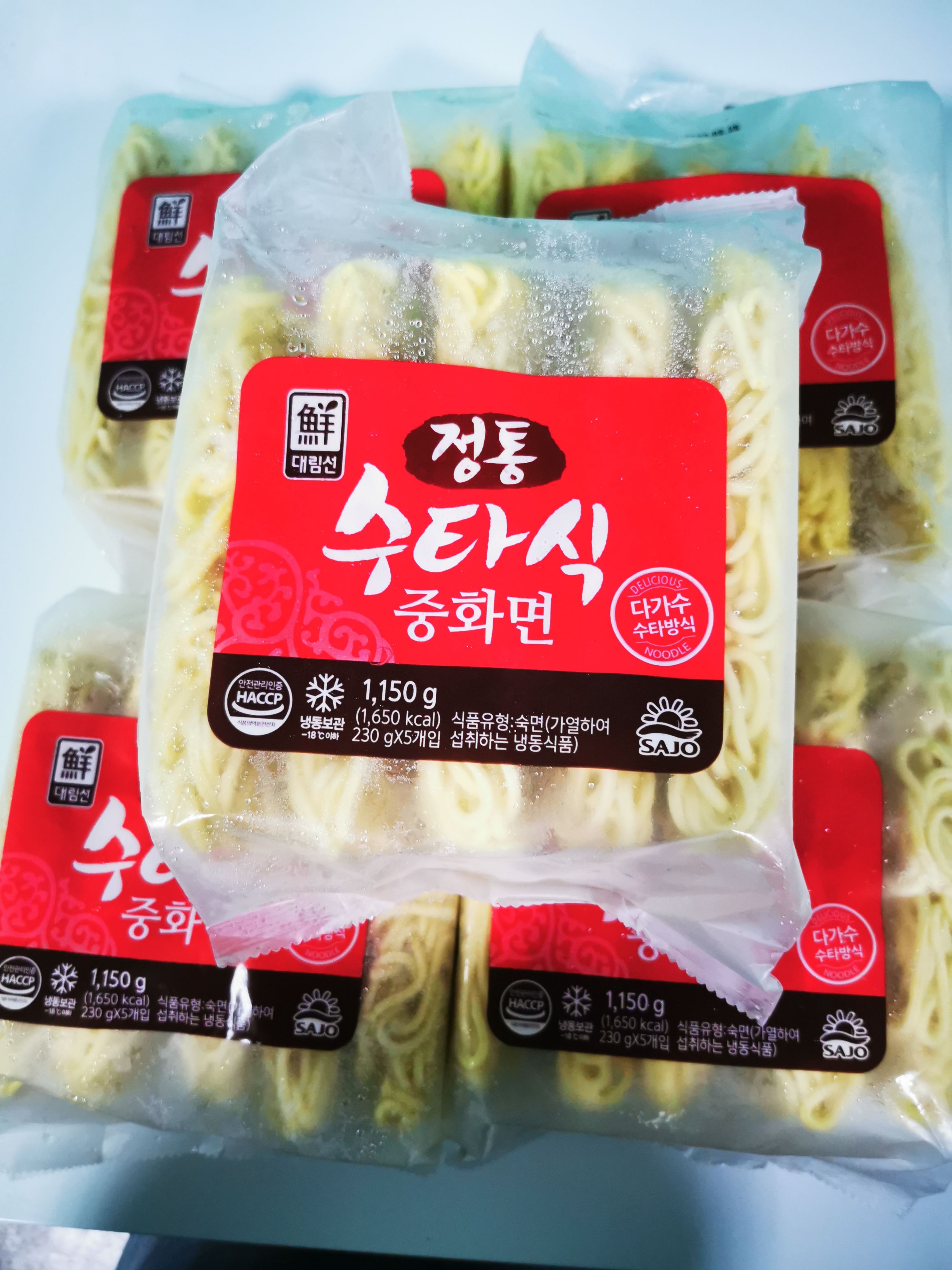 韓國進口炸醬麵專用麵條（1袋5入）