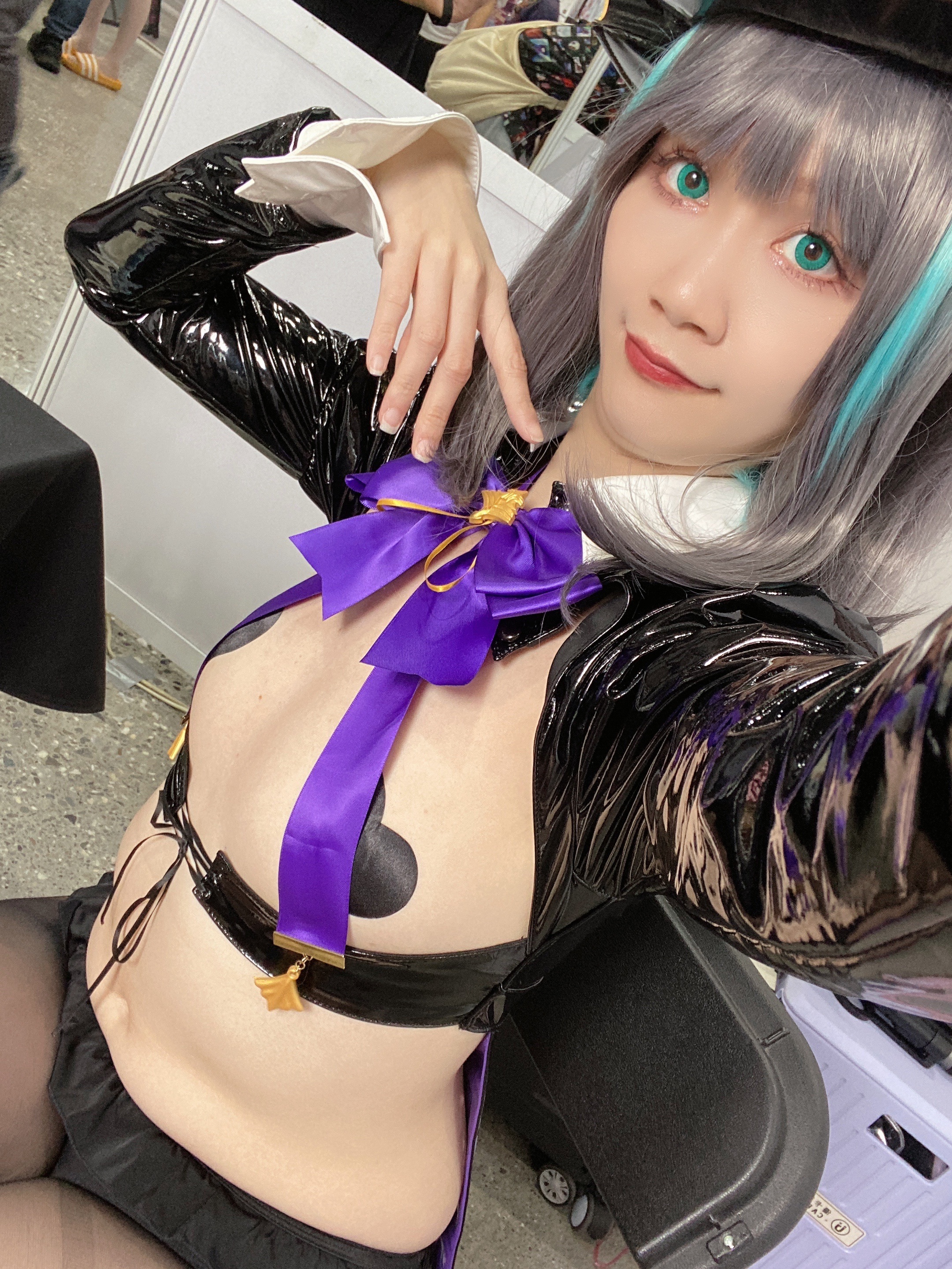 CU現場拍立得💜柴郡魔術師💜