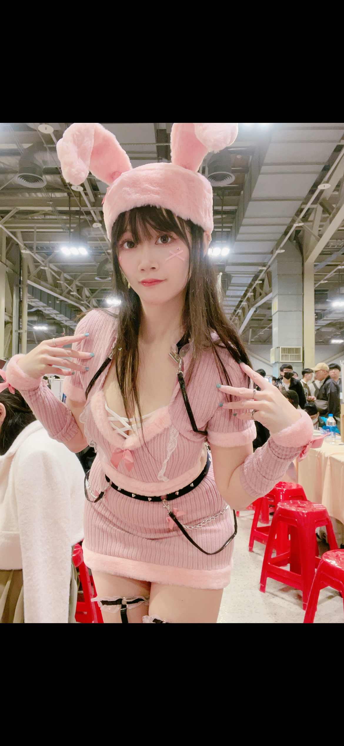 +PF43現場拍立得+ 粉色兔兔🐰