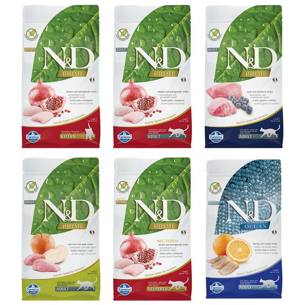 法米納天然頂級無穀貓糧｜無穀天然高品質貓糧