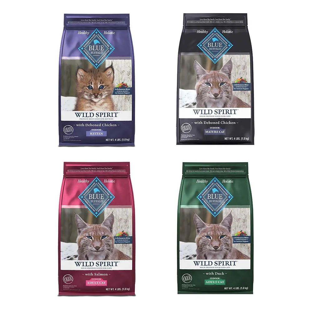 藍摯無穀貓糧｜抗氧化顆粒無穀高肉量