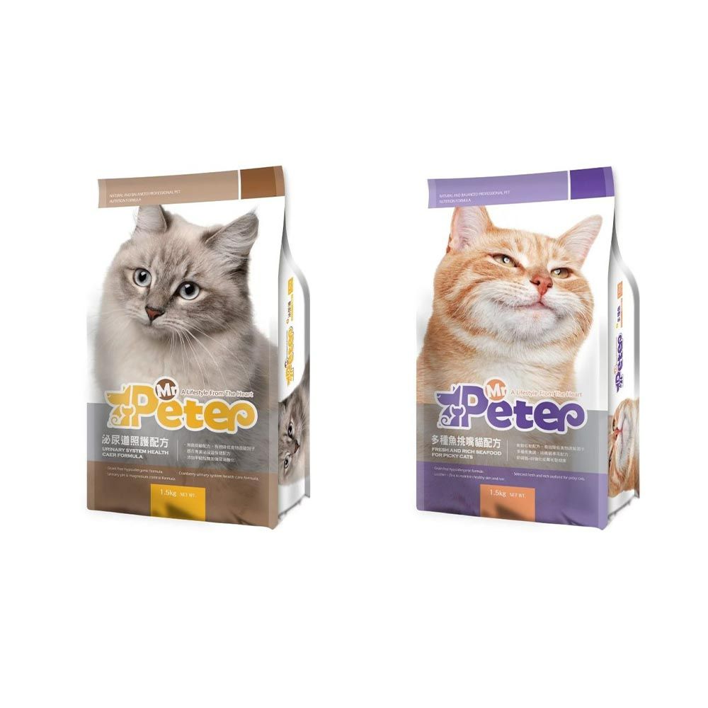 皮特先生無穀貓糧｜泌尿、挑嘴配方