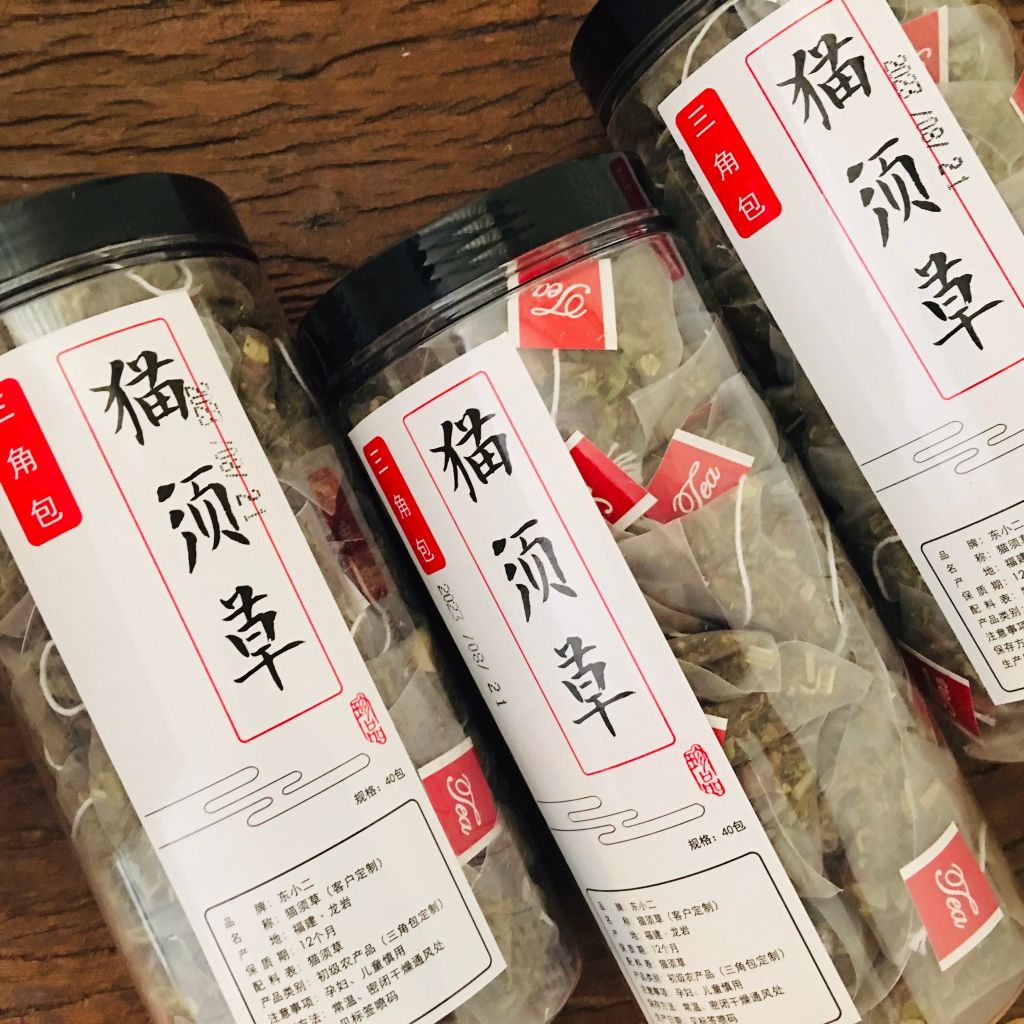 雲南貓鬚草✿三角茶包現貨✿一罐40包✿