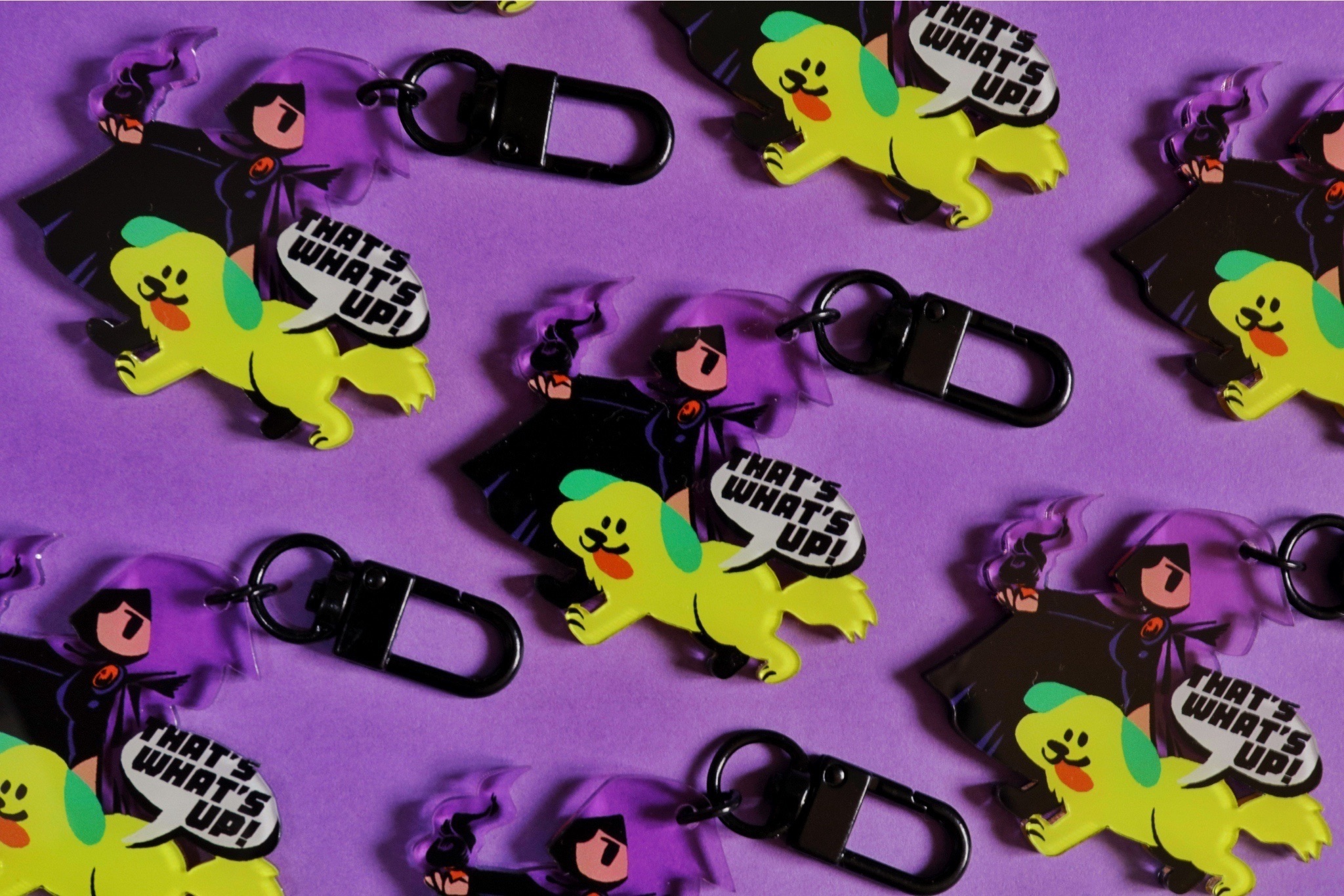 【少年悍將】BBRAE 紫色色版吊飾
