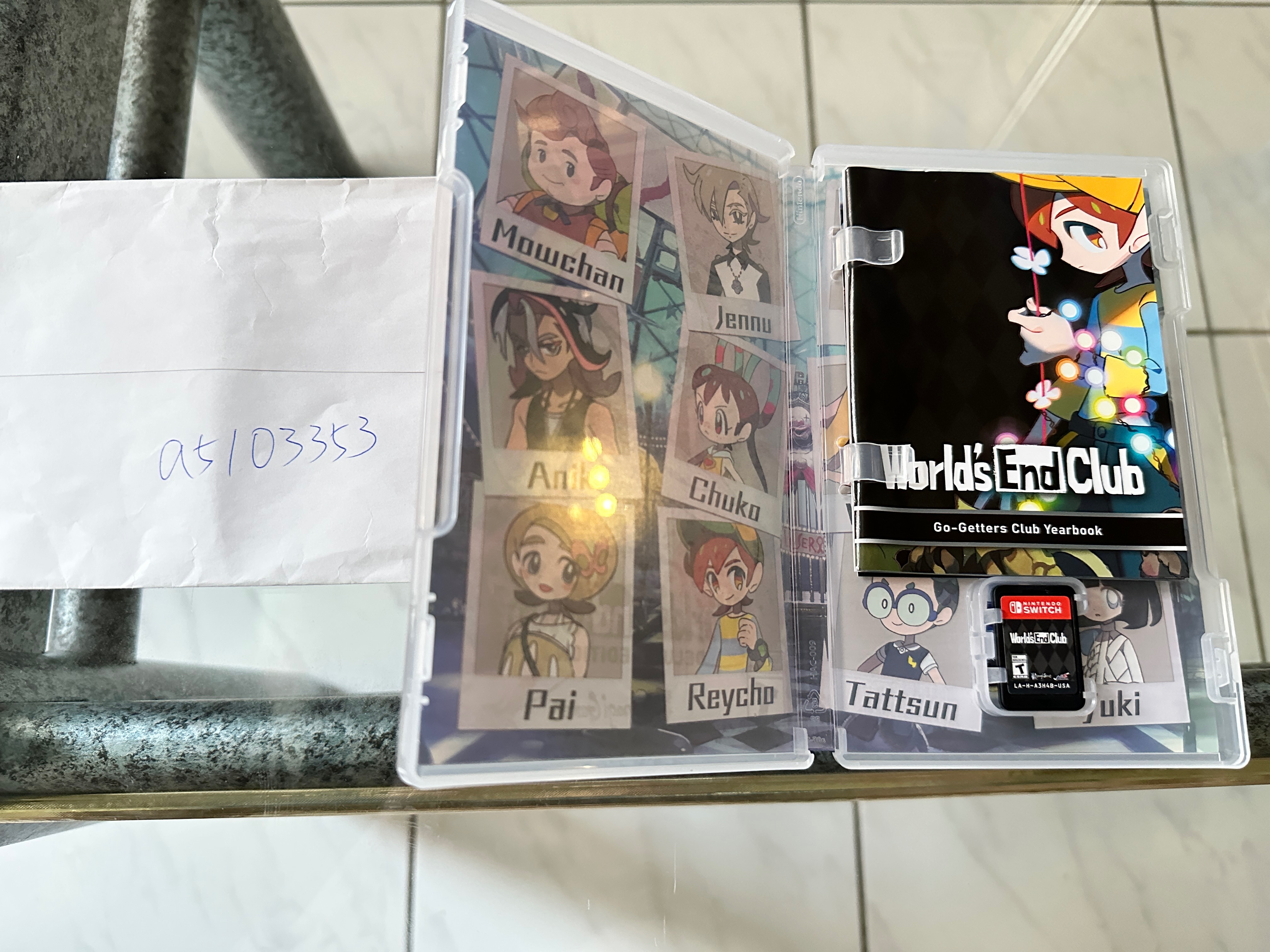 NS world’s end club 遊戲片