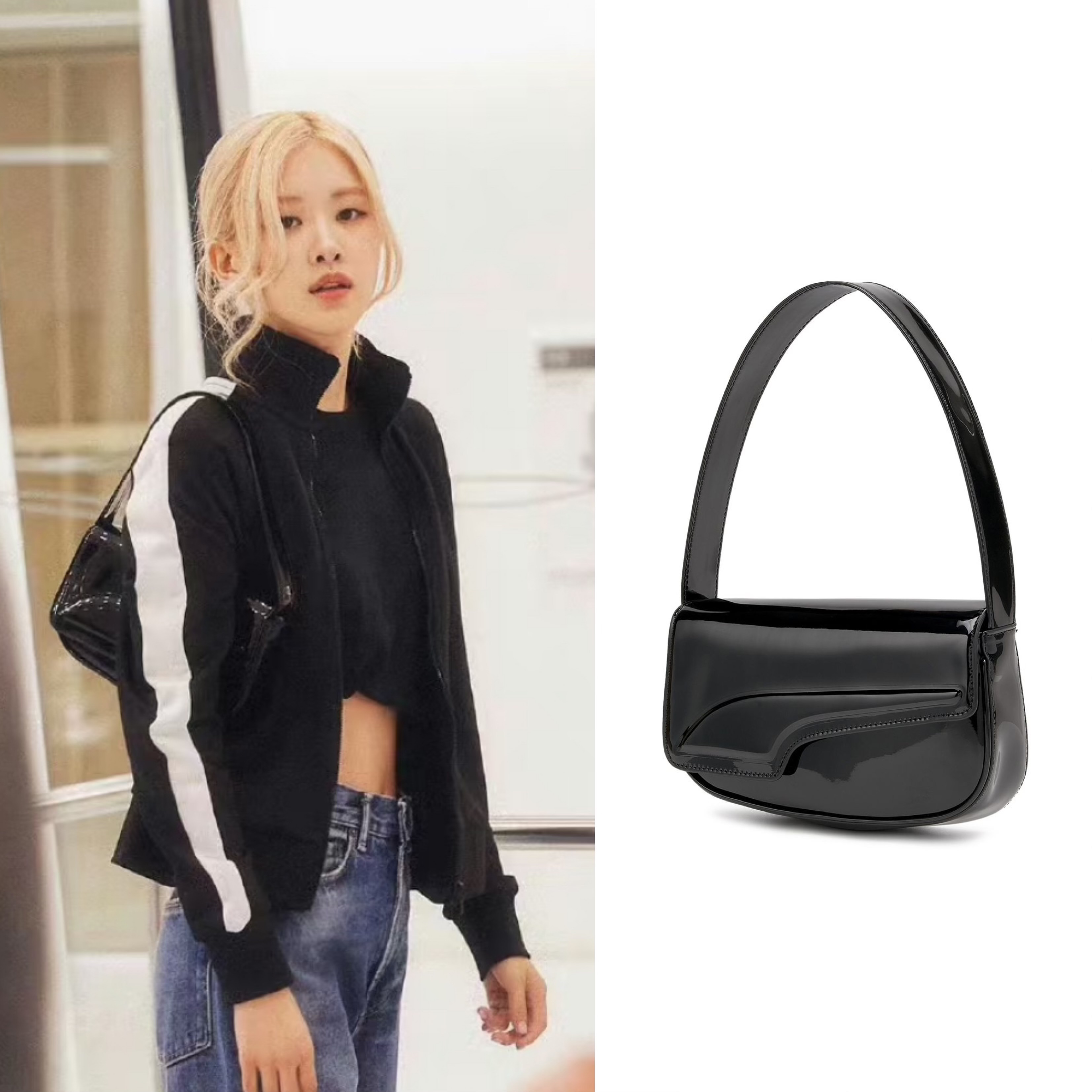 ROSÉ同款 Puma hobo包