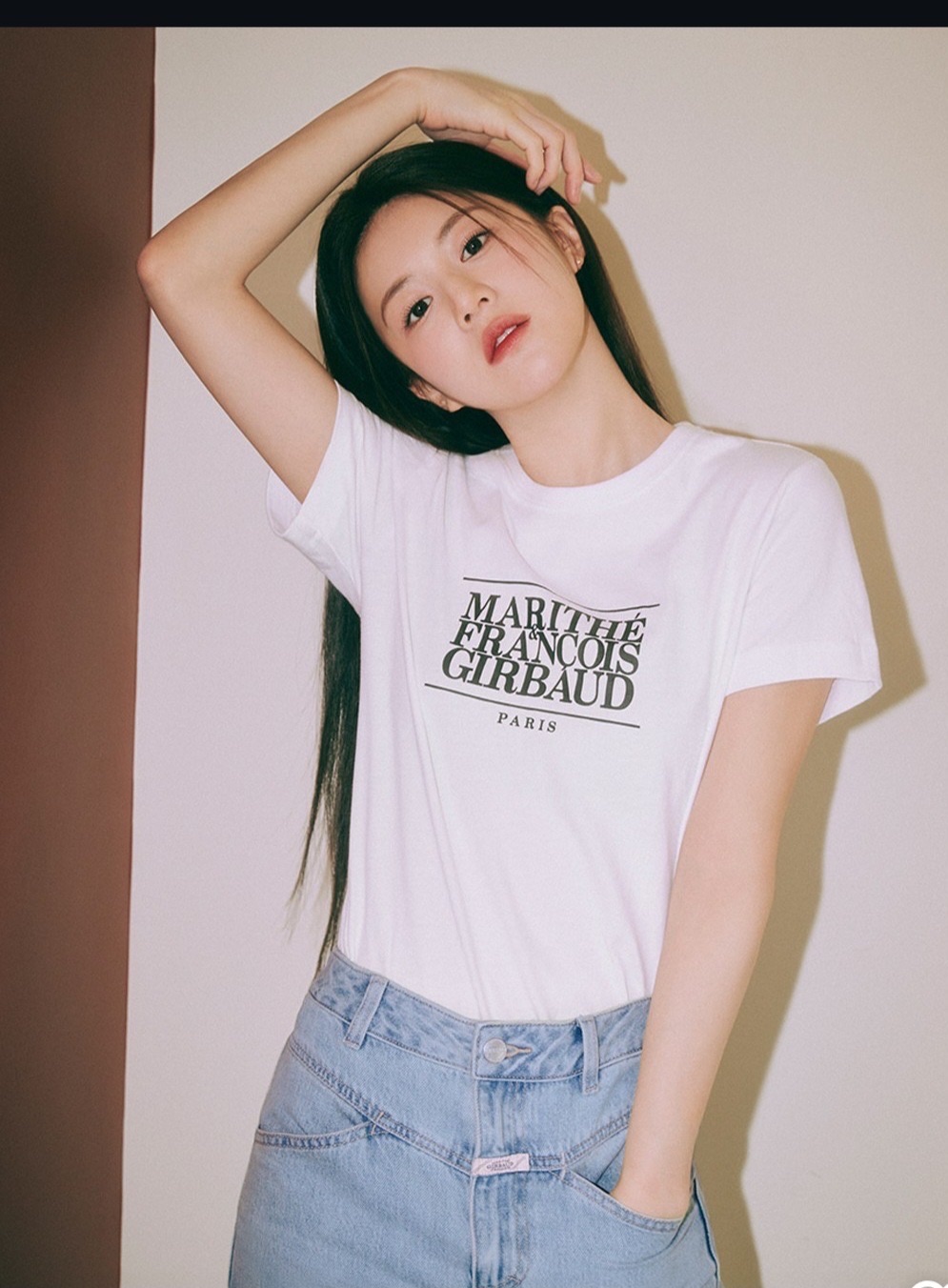 Jennie同款 （女版） MARITHE 基本款LOGO 短袖