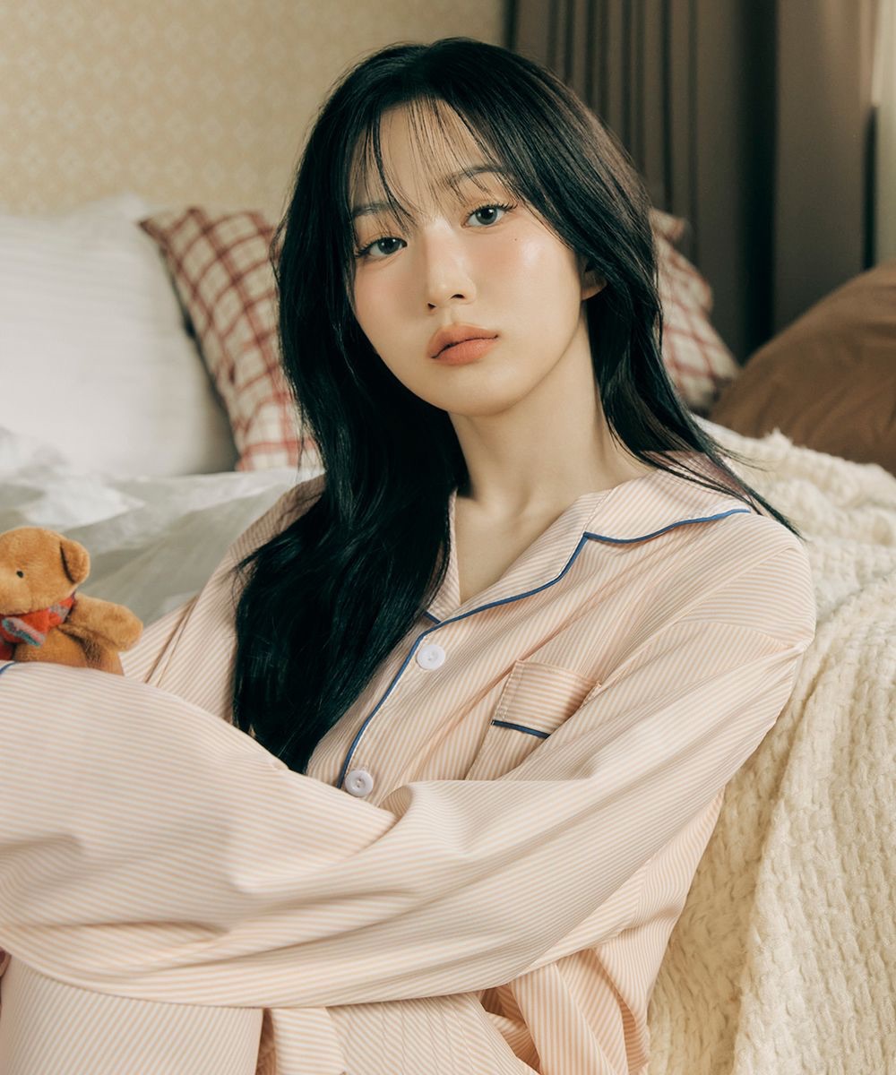 海嫄同款 線條 睡衣組