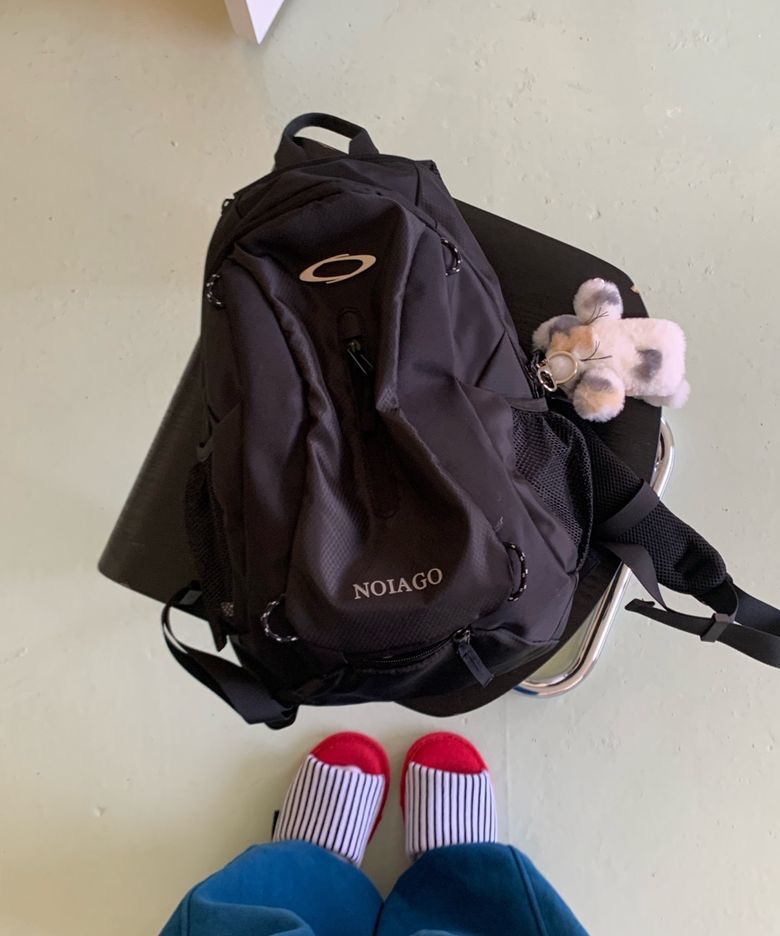 NOIAGO 後背包 NOI1090 멀티 로고 백팩