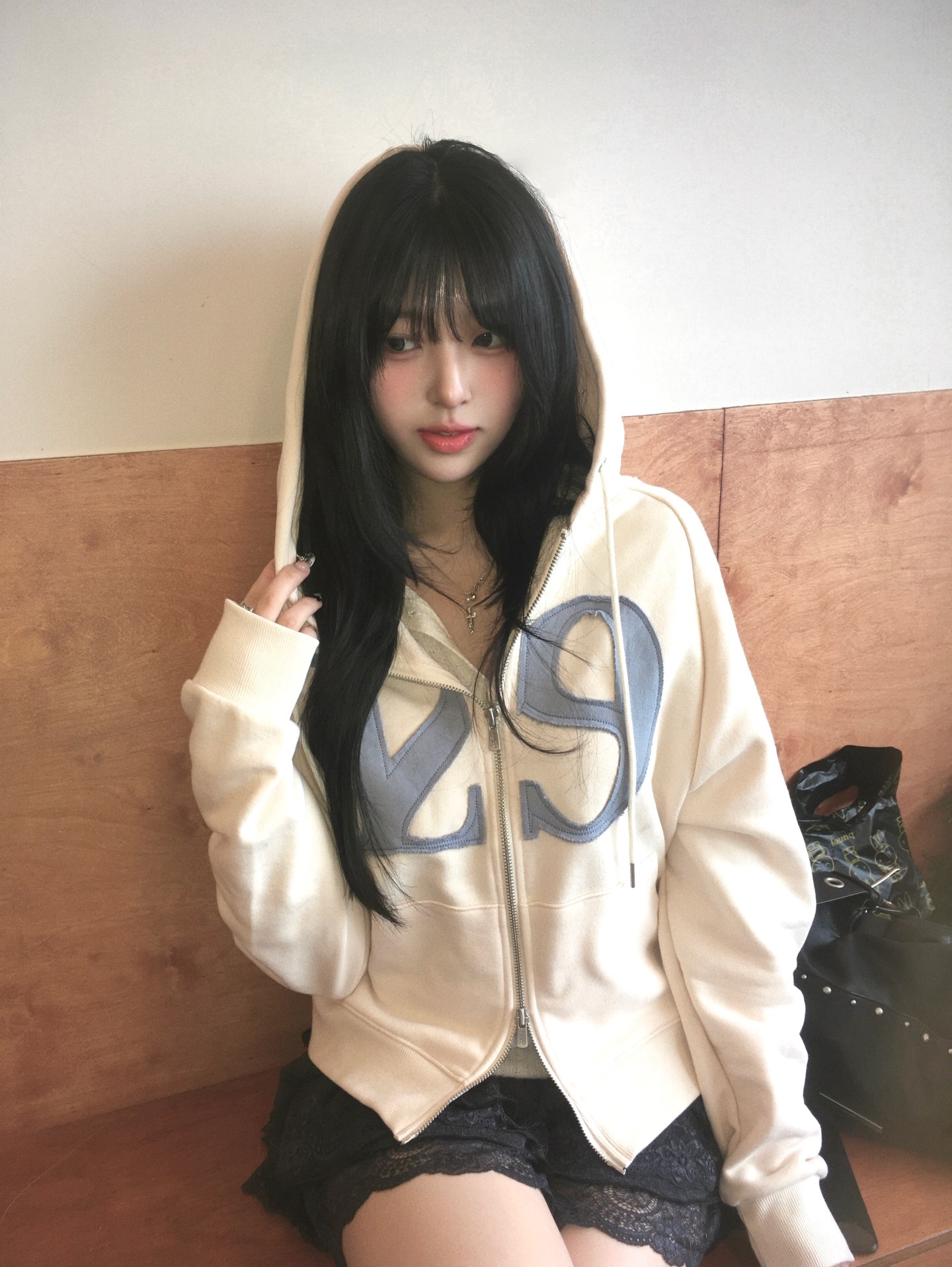 illigo 基本款logo 連帽外套