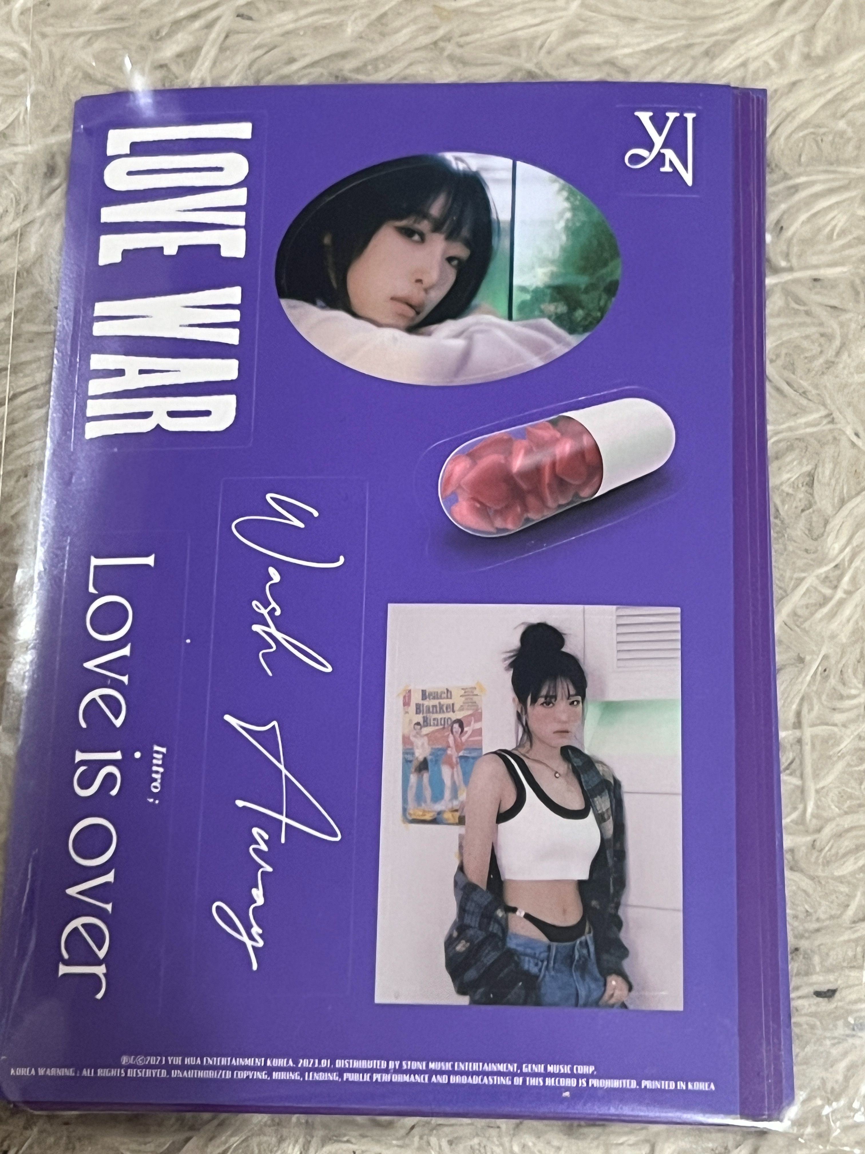 專輯內容物 LOVE WAR