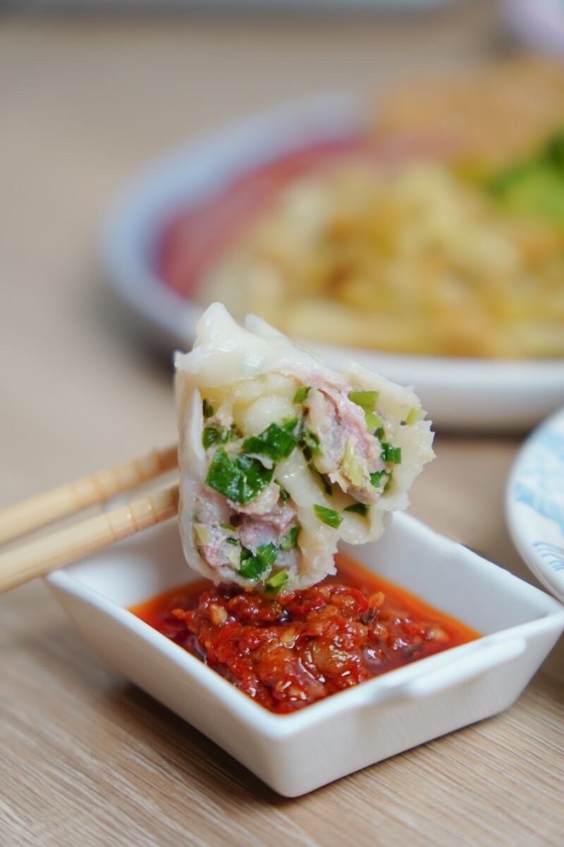 冷凍韭菜豬肉水餃