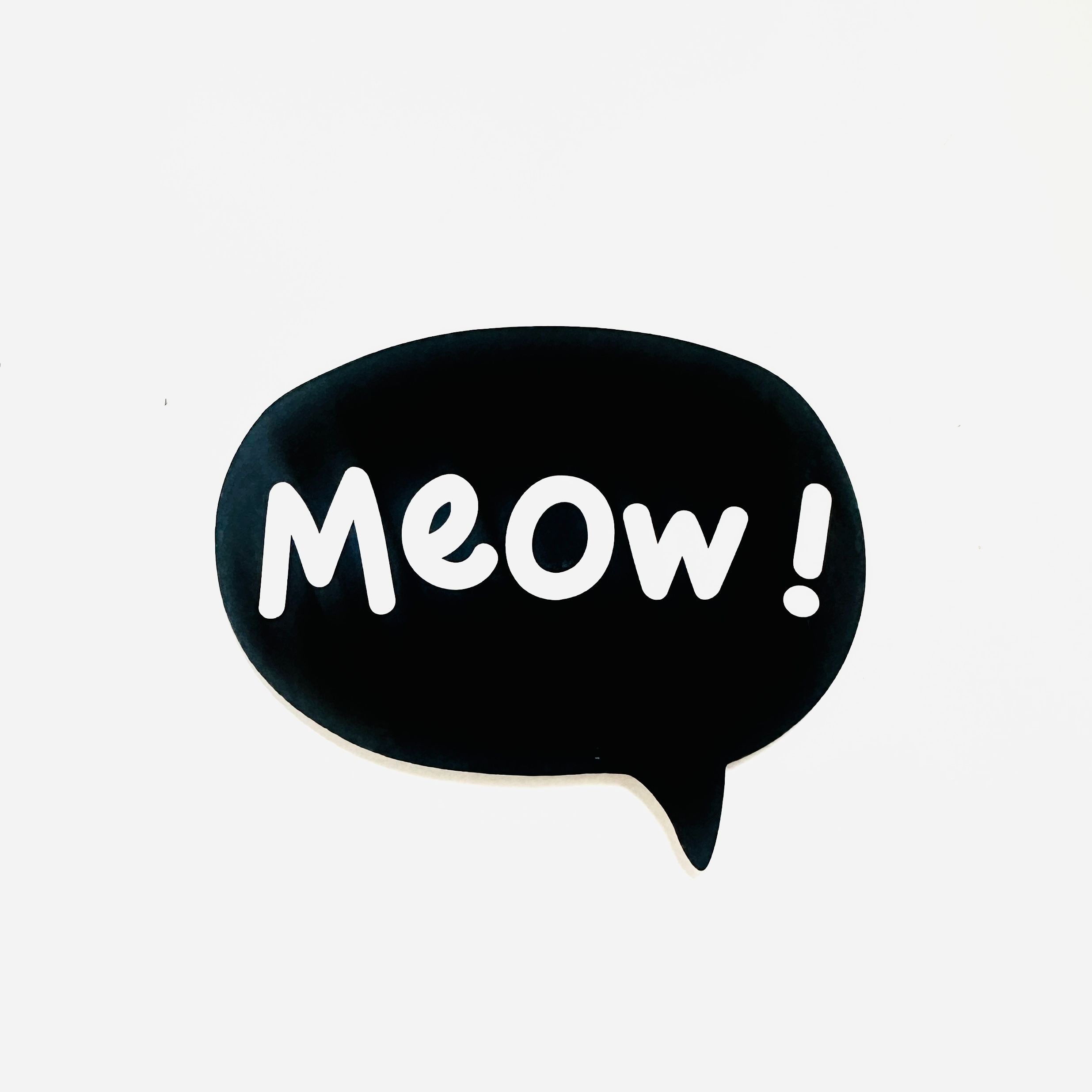 MEOW! 防水亮面貼紙