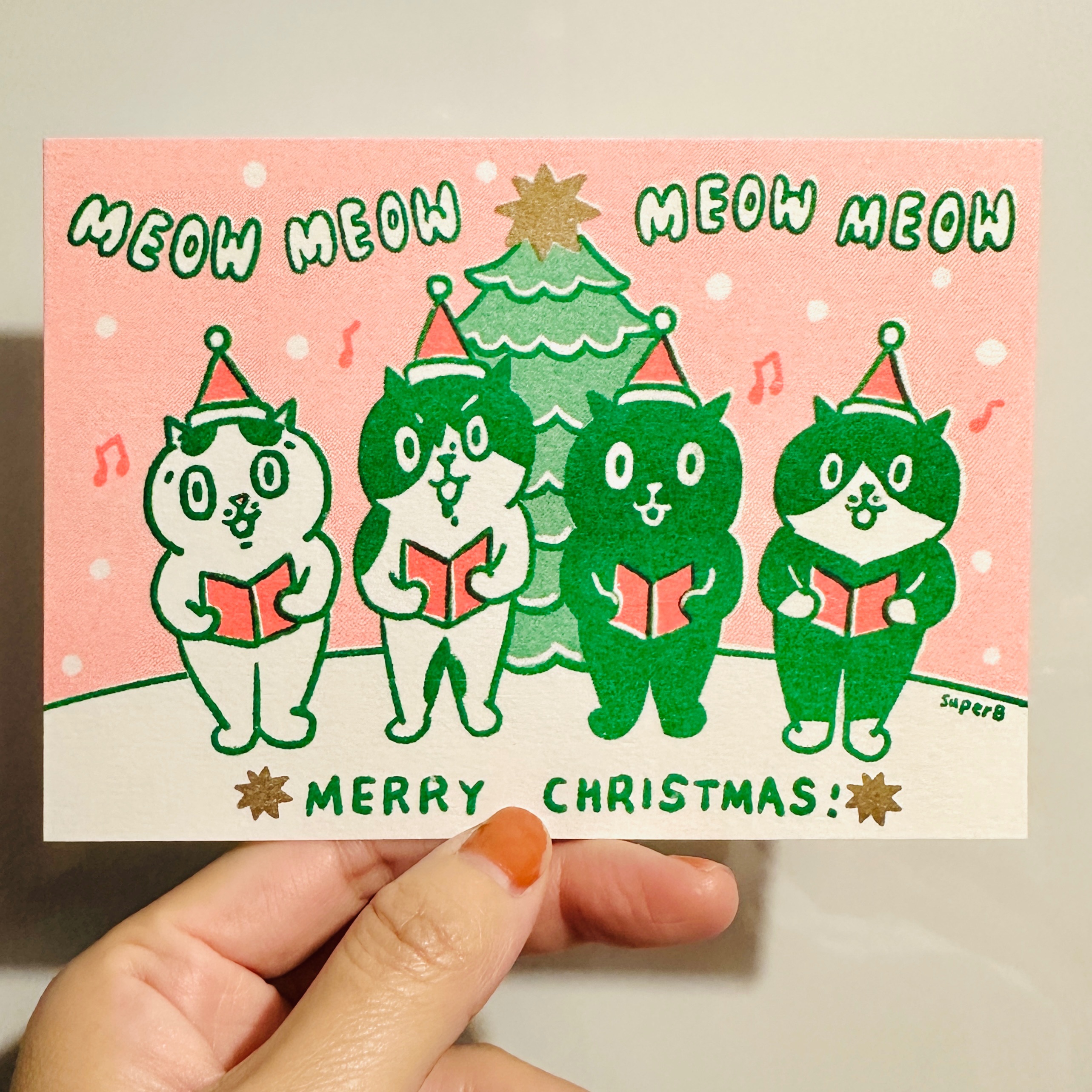 聖誕好聽合唱團 卡片