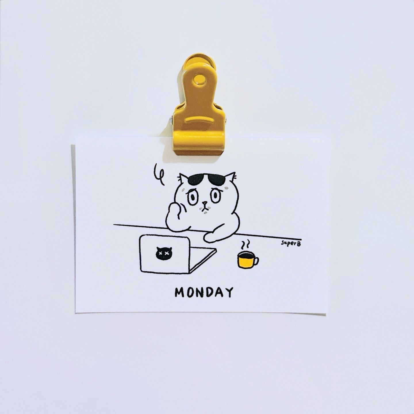 我這麼可愛為什麼要上班 卡片