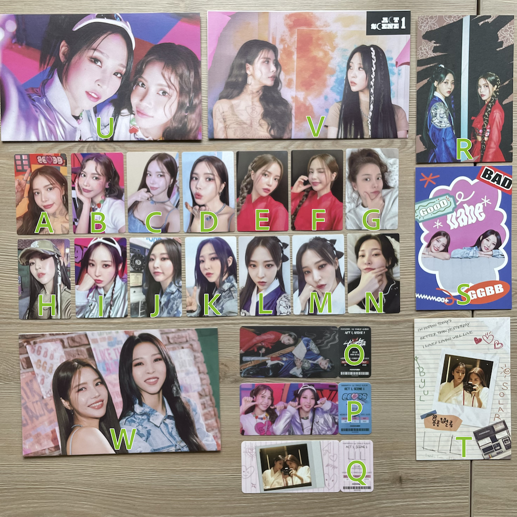 MAMAMOO+ GGBB main 小卡