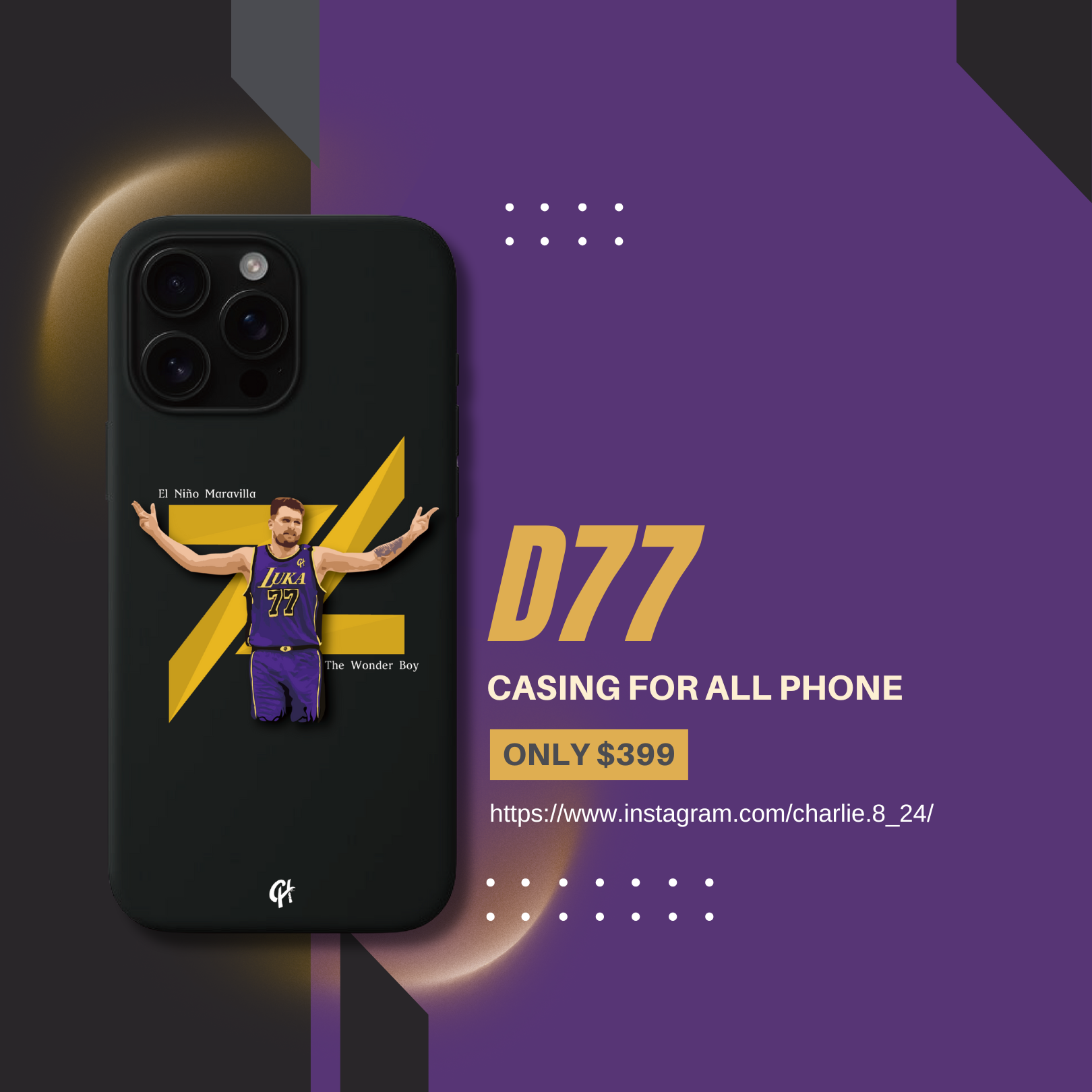 （點圖看商品資訊）The Wonder Boy D77 case（iPhone only）