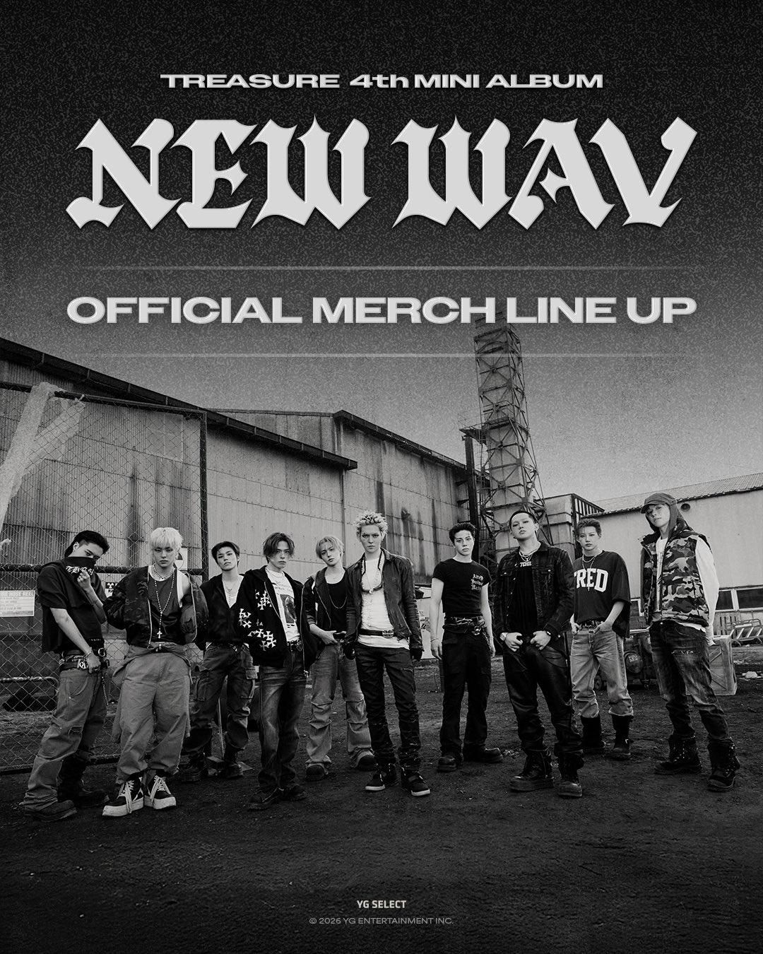 TREASURE NEW WAV 周邊代購