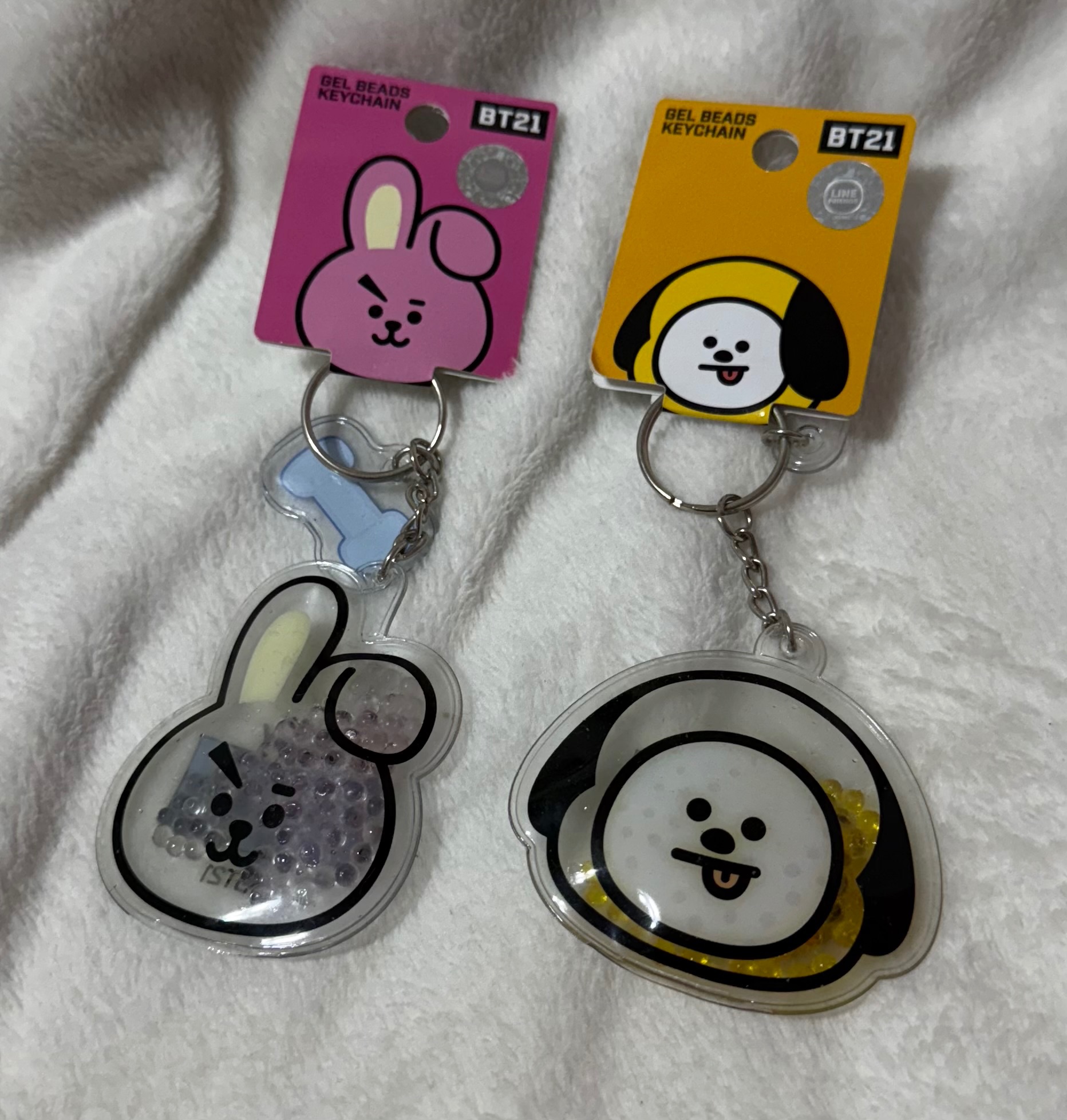 BT21正版球球吊飾