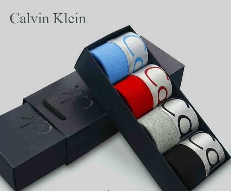 CK Calvin Klein Steel Microfiber 超細纖維 低腰四角內褲 四件組 一盒四色