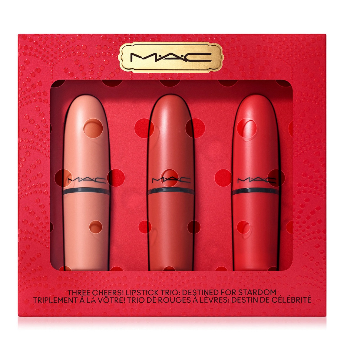 M.A.C 聖誕限量脣膏組