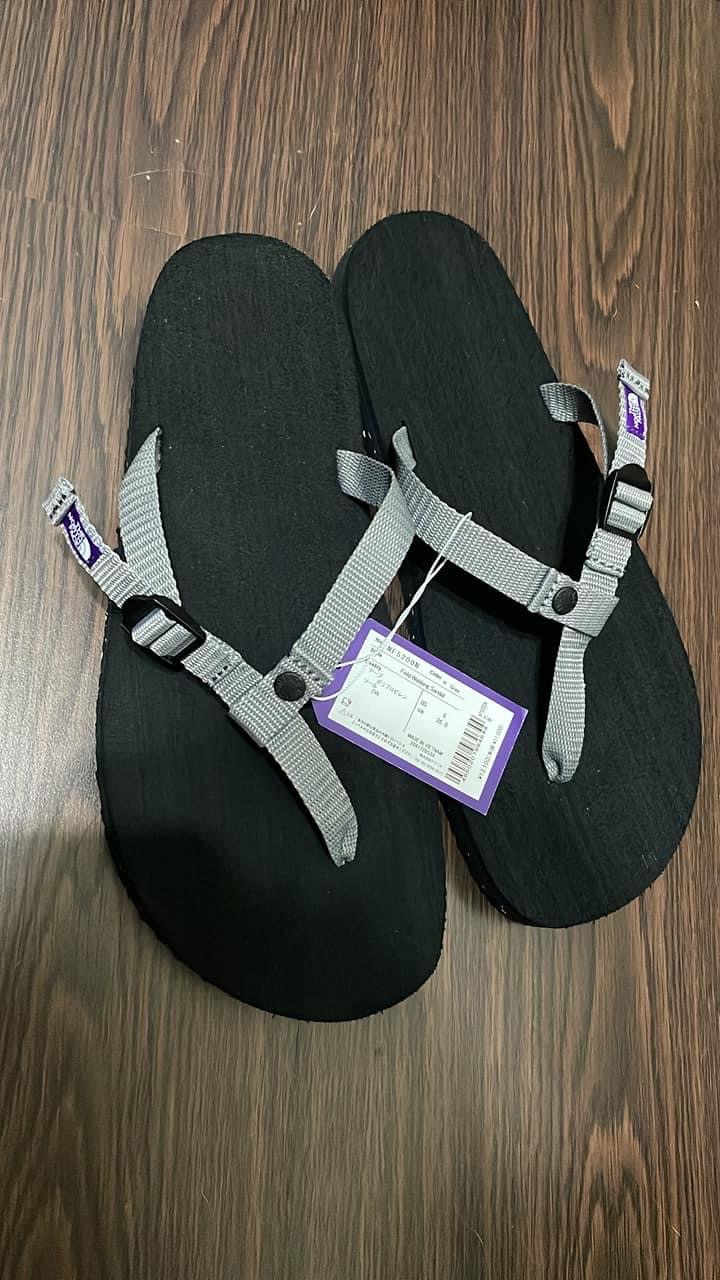 日本限定 the north face purple label TNF 紫標 Vibram 黃金大底夾腳拖