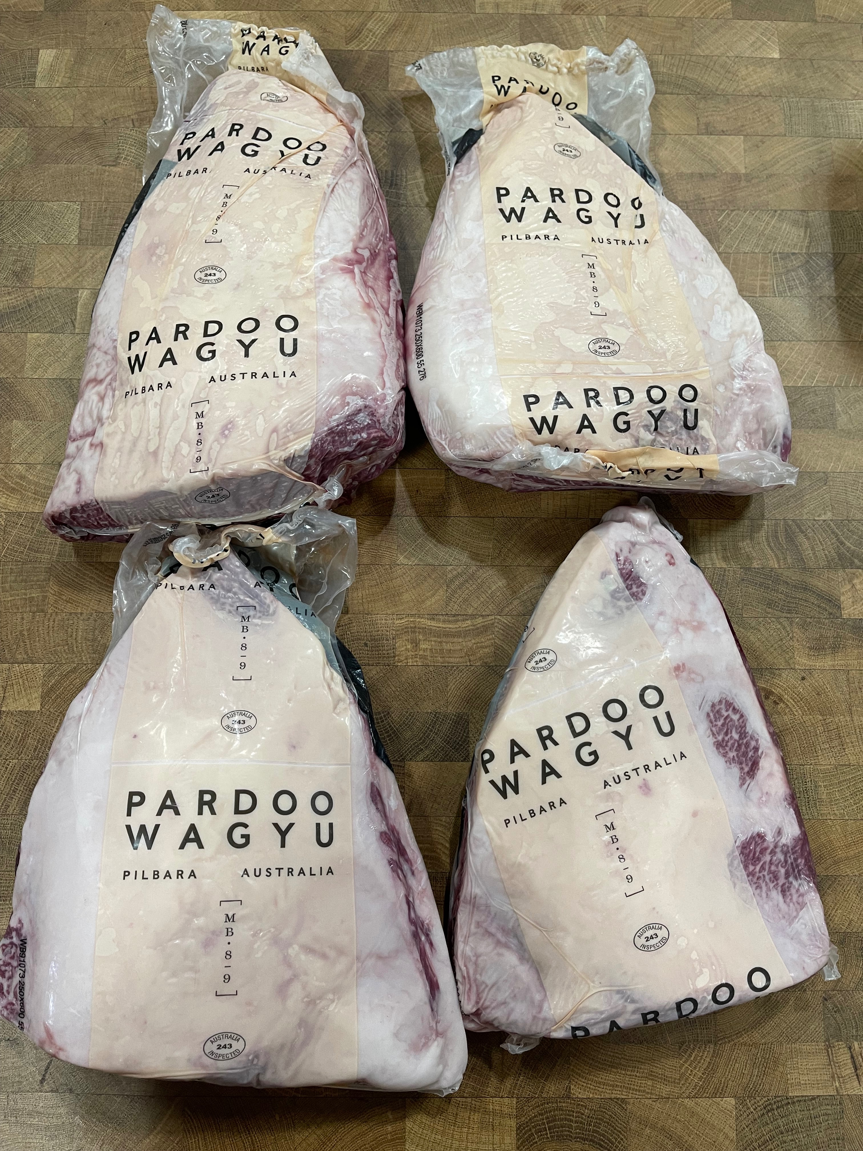澳洲pardoo純種和牛8-9等級臀肉上蓋（原肉）