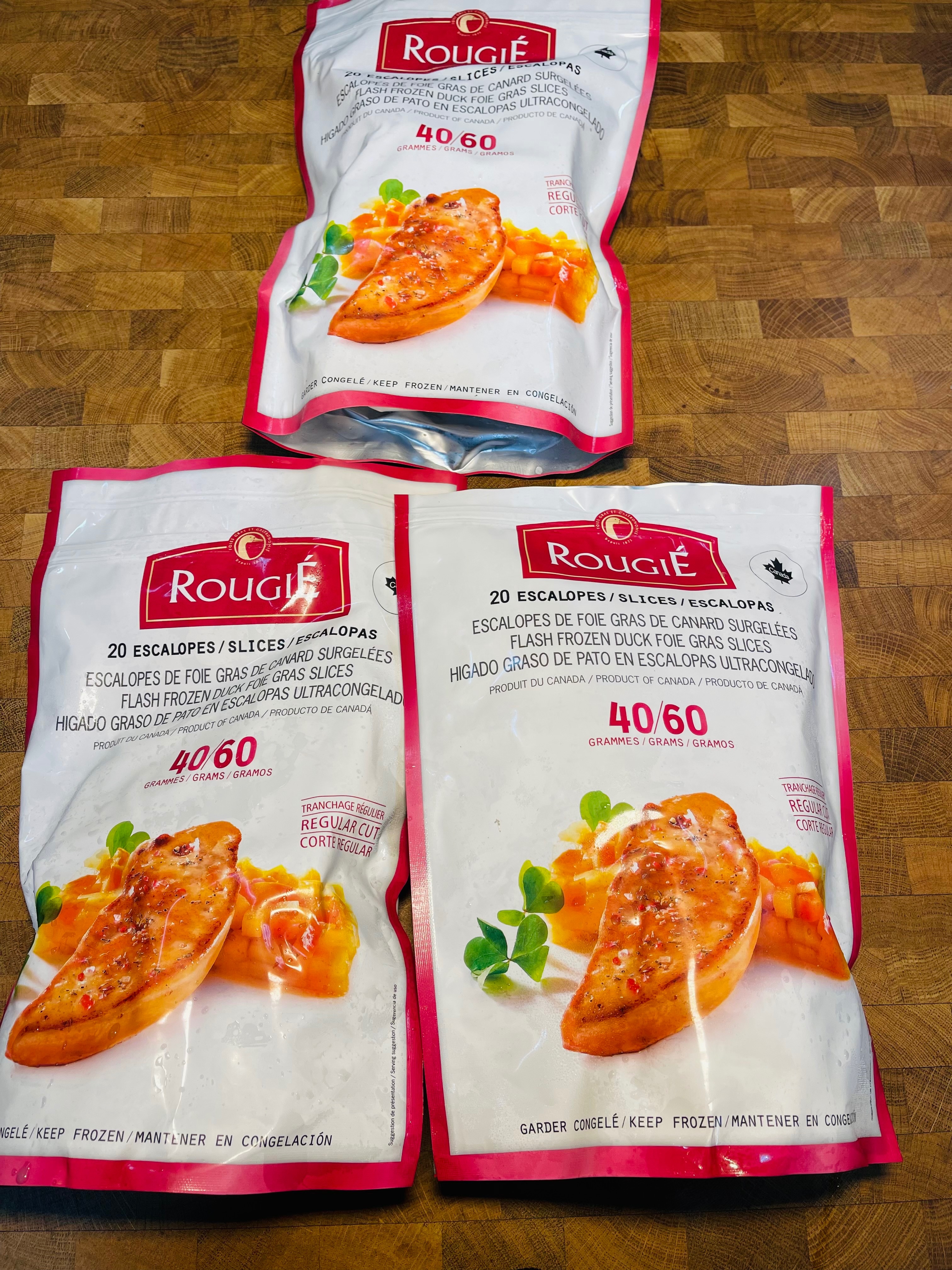 Rougie急凍鴨大片規格40-60（單片零售）