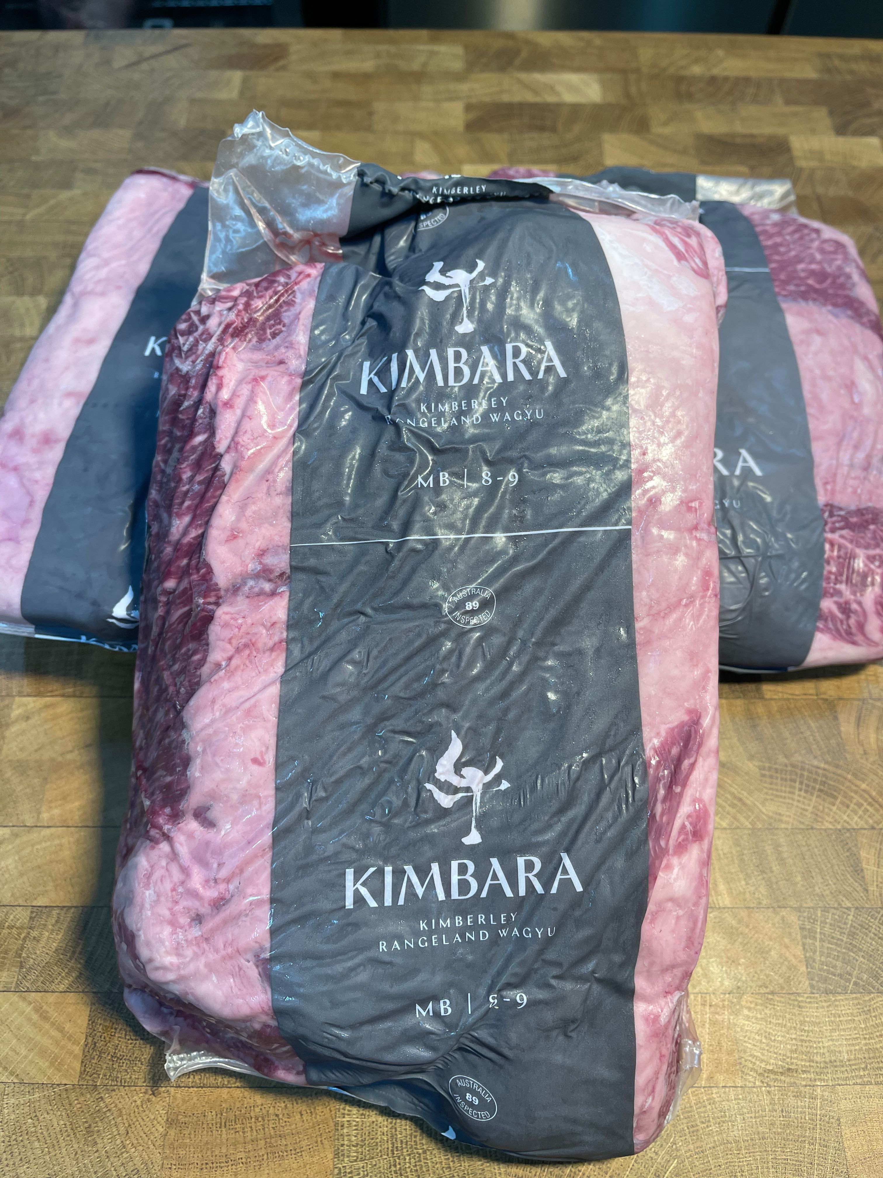 澳洲kimbara和牛MB8-9翼板（冷藏原肉）（需分切請備著）