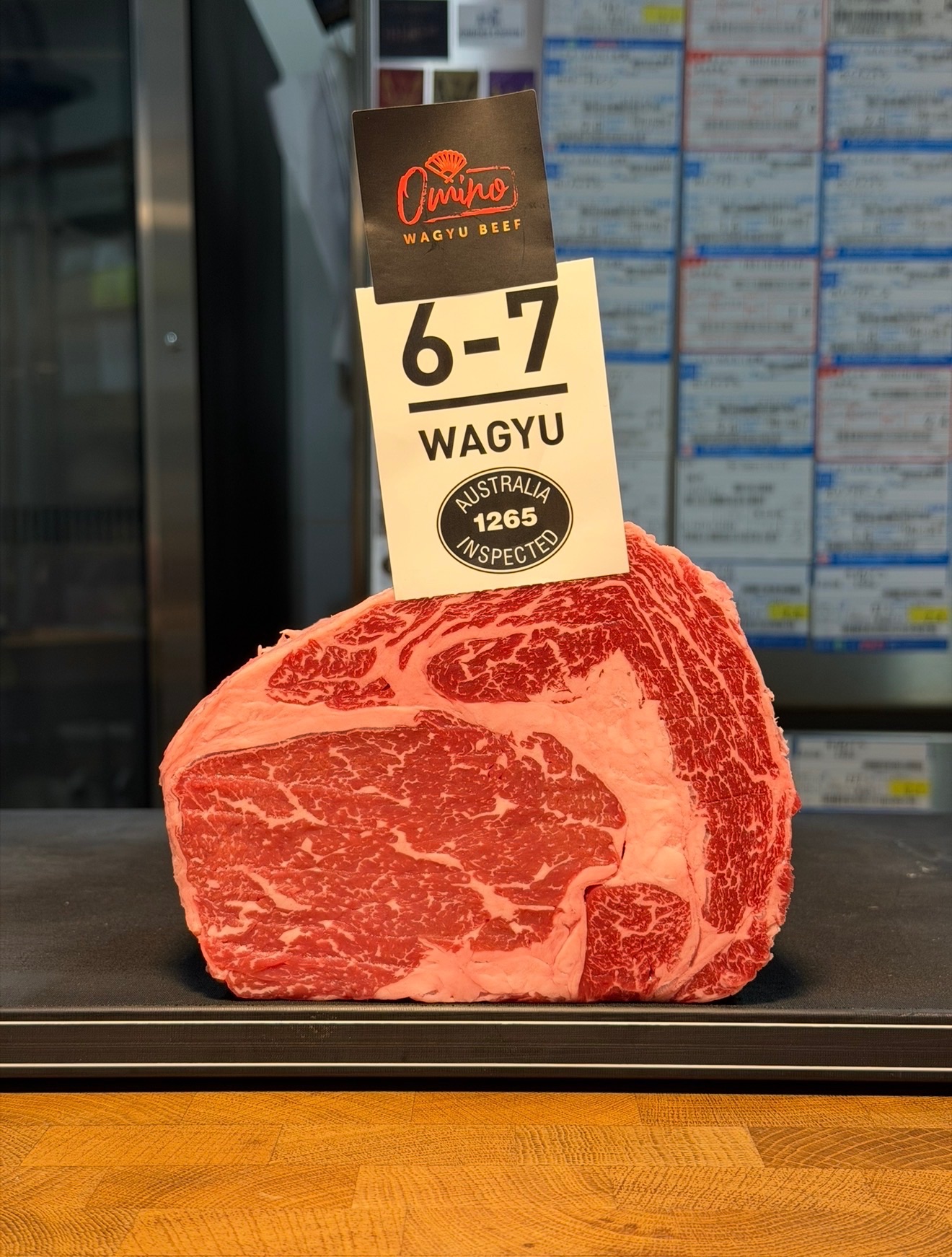 澳洲Omino F1和牛肋眼牛排M6-M7（3cm厚切）