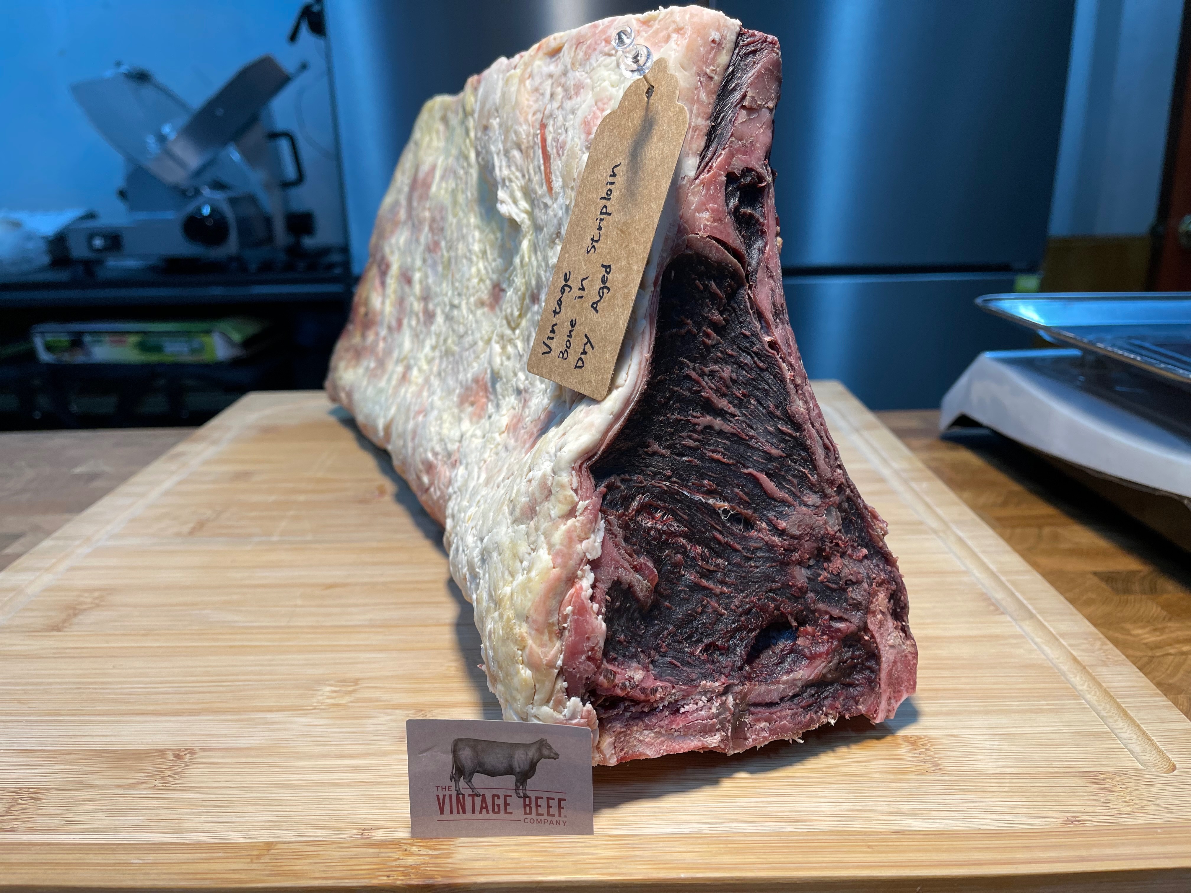 乾式熟成38天澳洲Vintage 5歲草飼老牛丁骨、帶骨紐約客