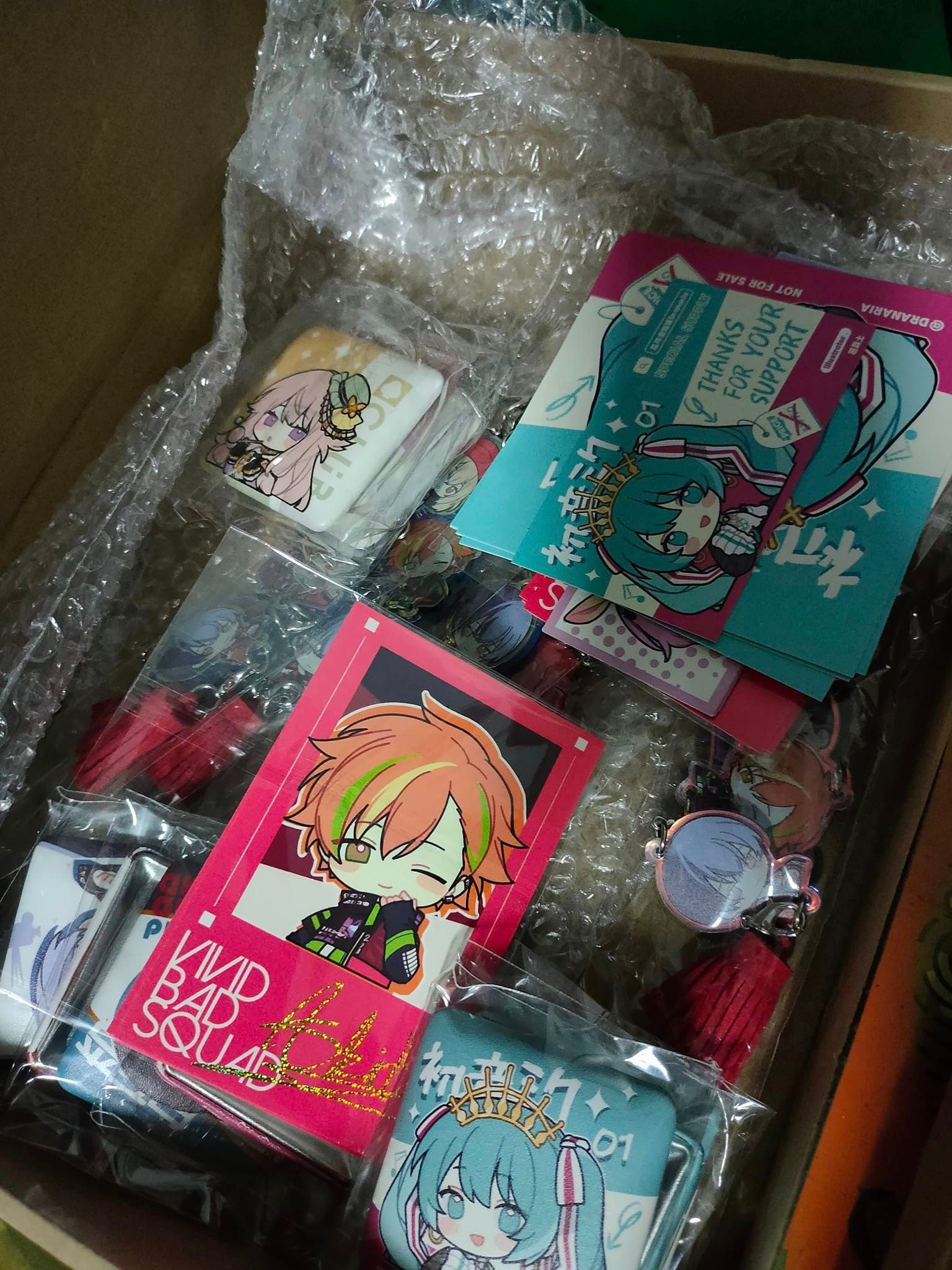 龍與金絲雀-全員Q版同人周邊