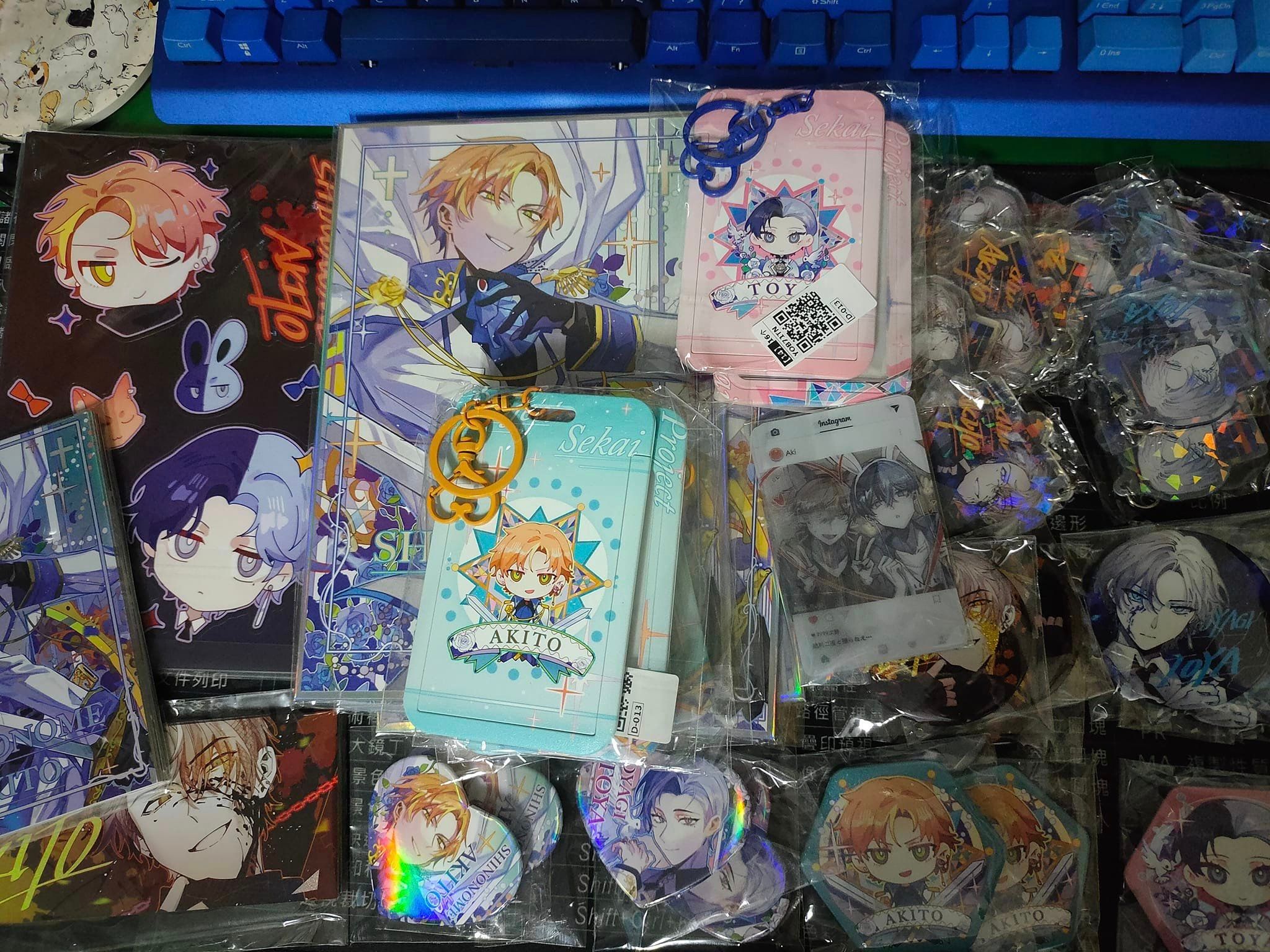 彰冬同人+藍監流沙壓克力1