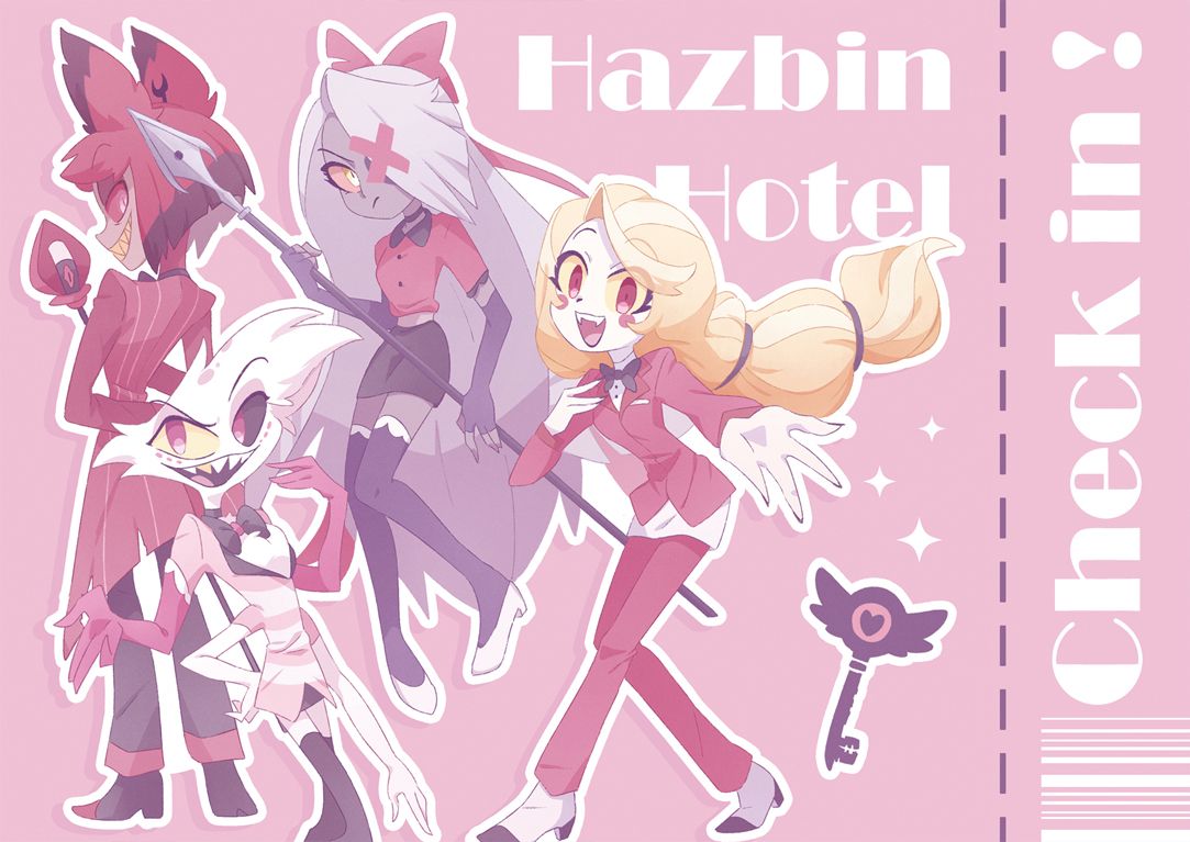 Hazbin Hotel | A6明信片