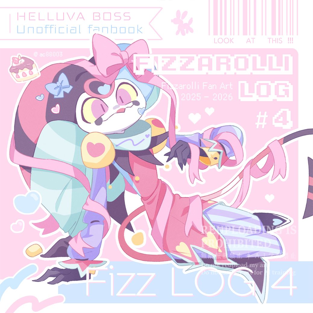【Fizz LOG4】Fizzarolli 中心全彩塗鴉本