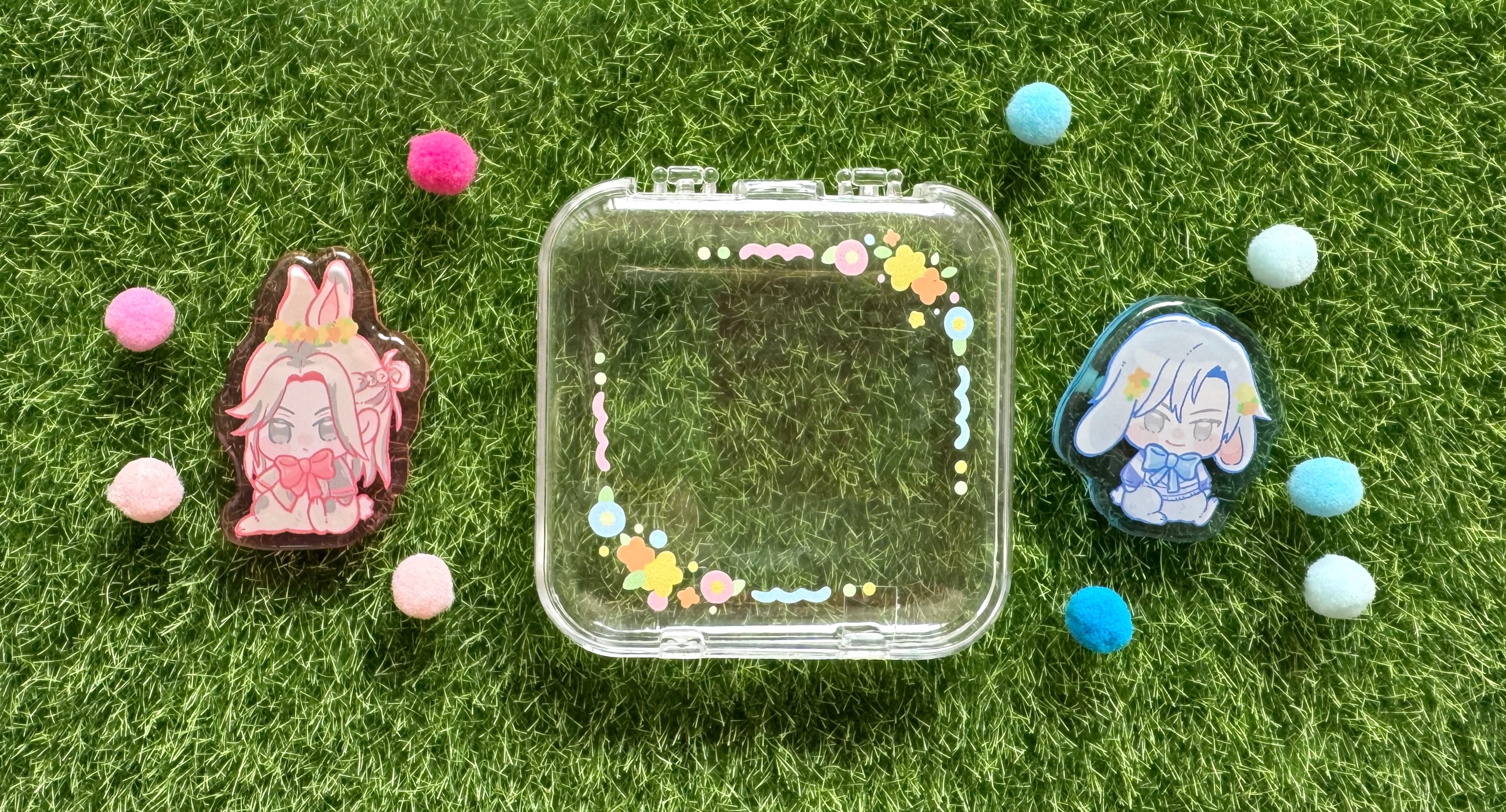【エイトリ】もちぺた兔兔花花套組