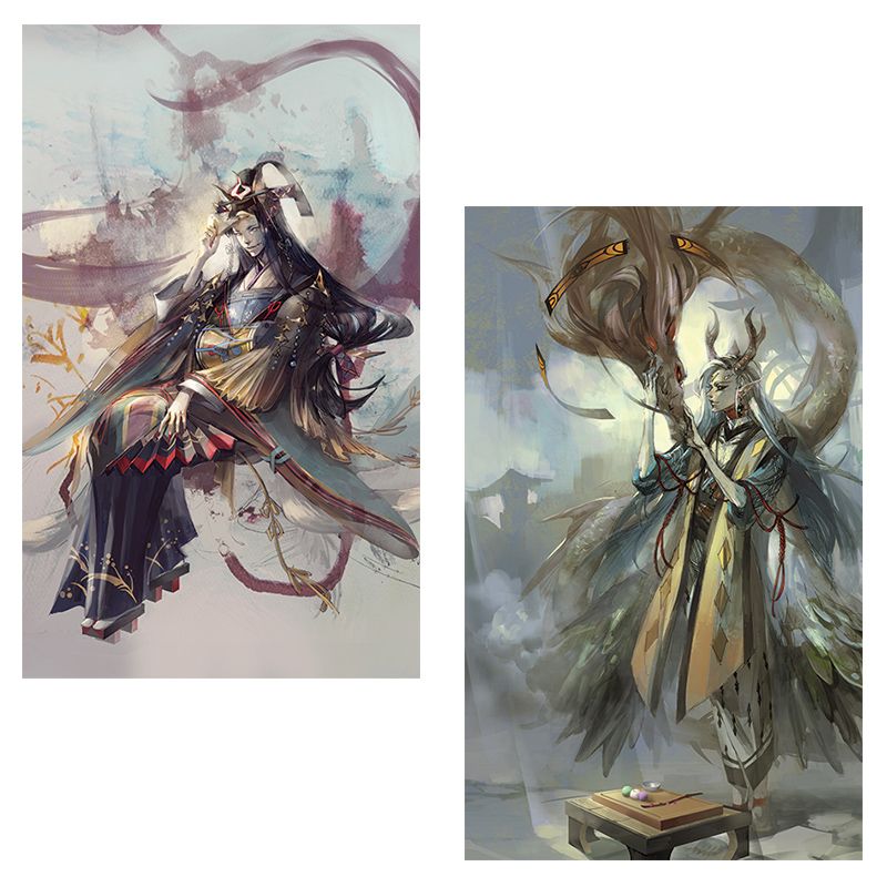 陰陽師套卡_玉藻前一目連