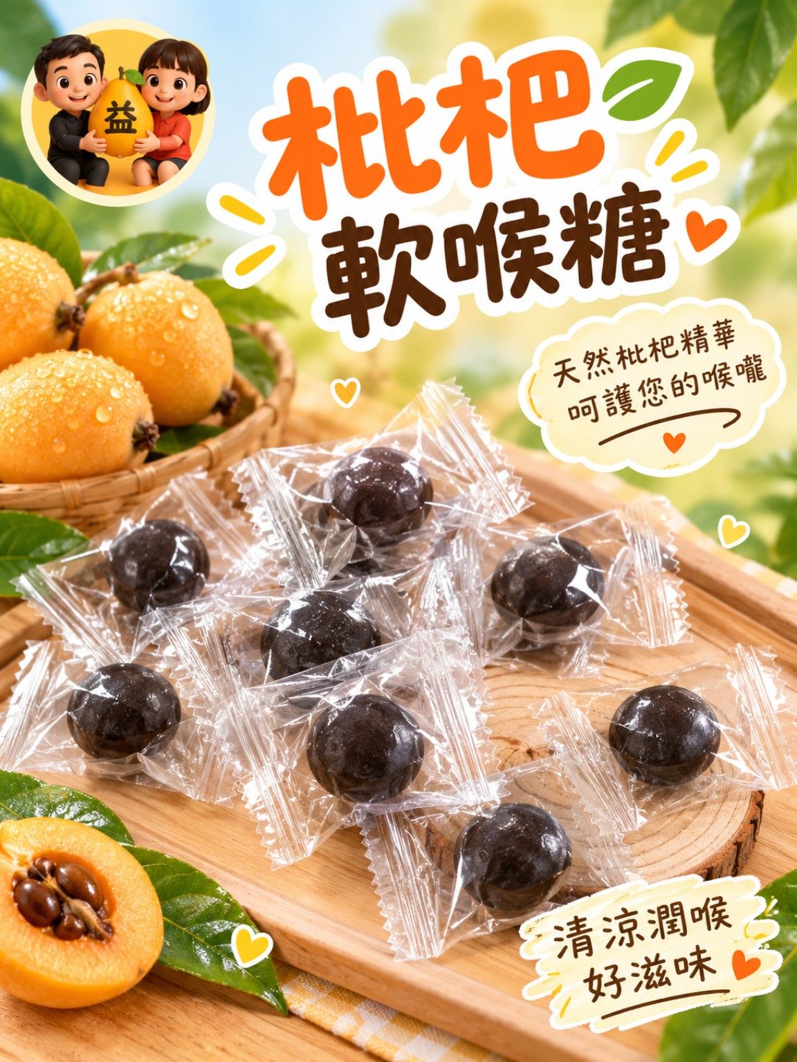 枇杷軟喉糖