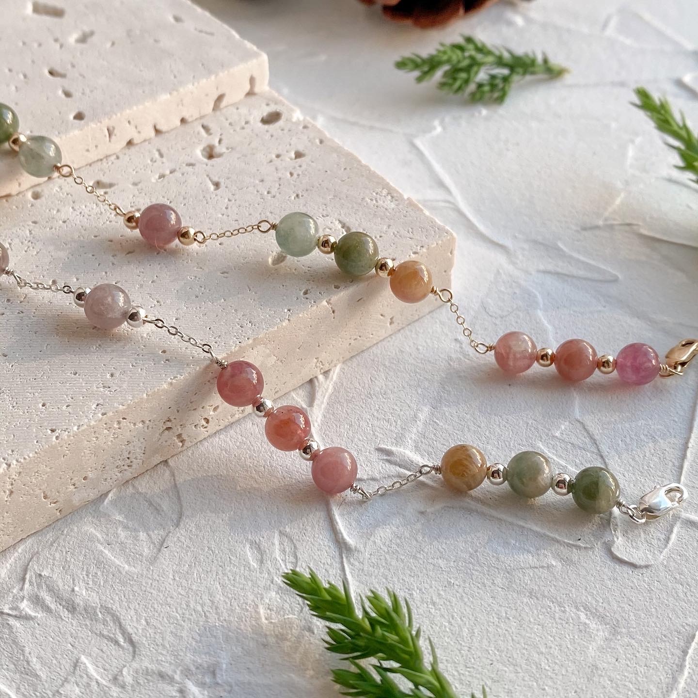 【浪漫聖誕】- 碧璽手鏈