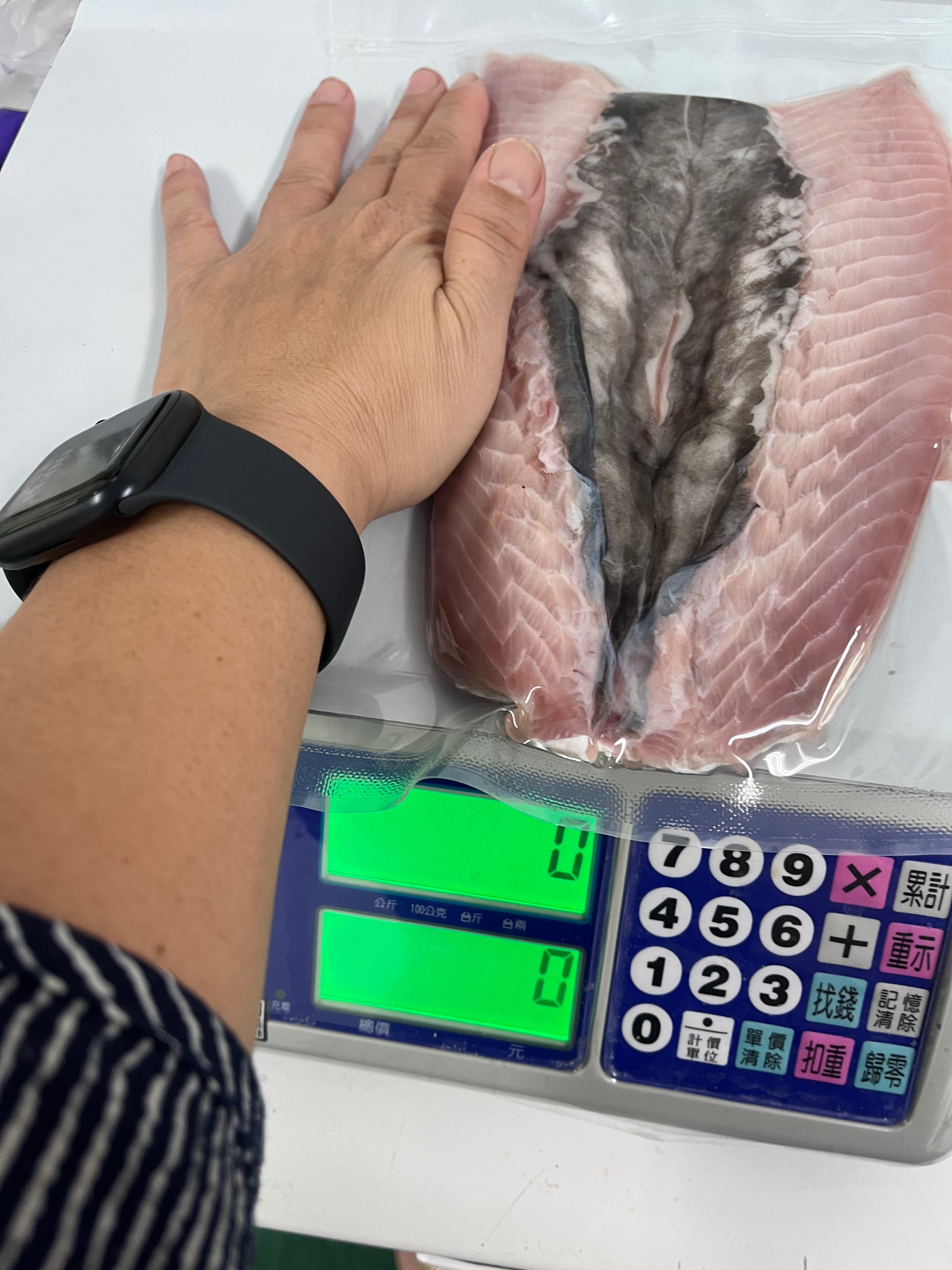 超大片海無刺虱目魚肚