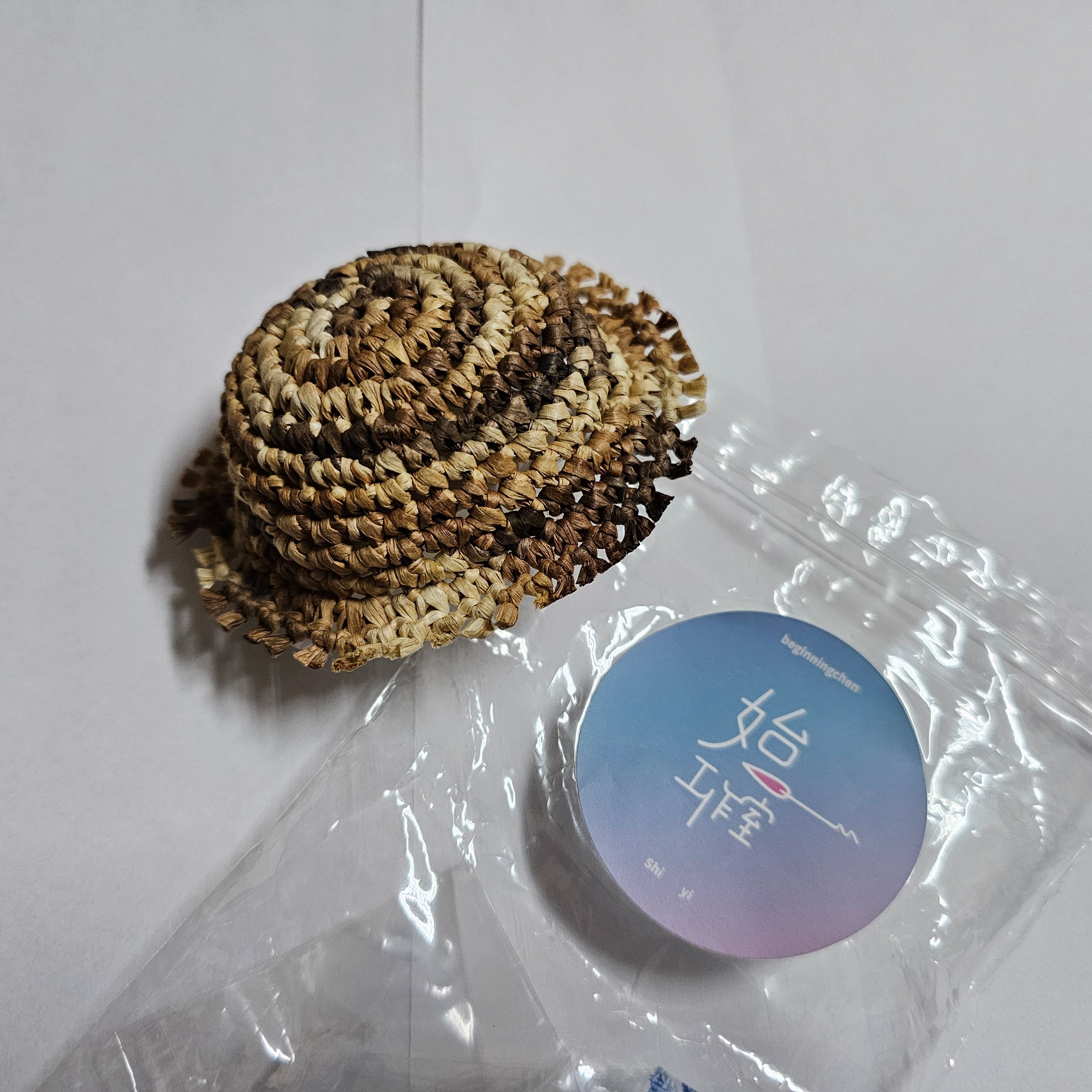 始一工作室 手鉤小草帽