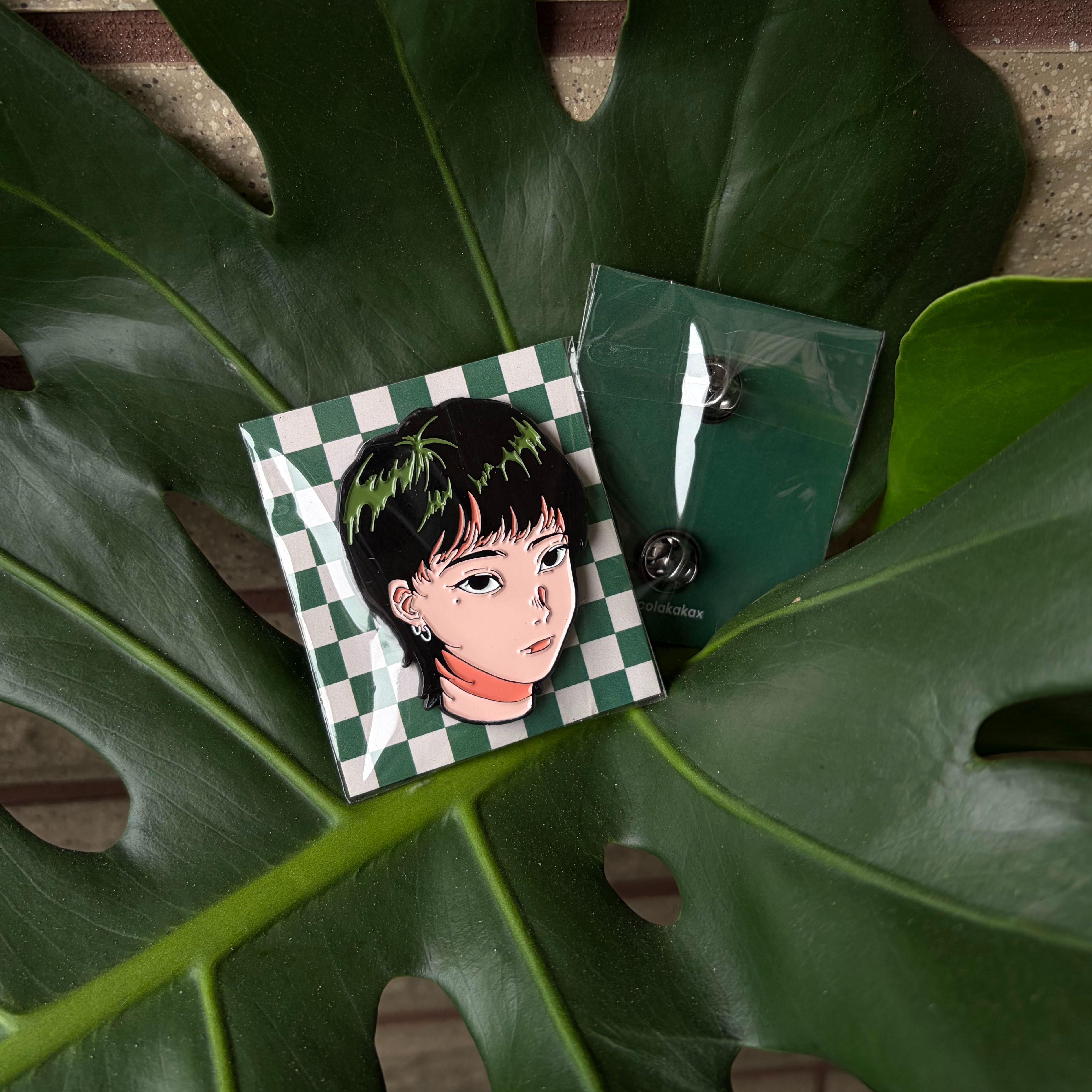 ✸少女金屬烤漆徽章✸