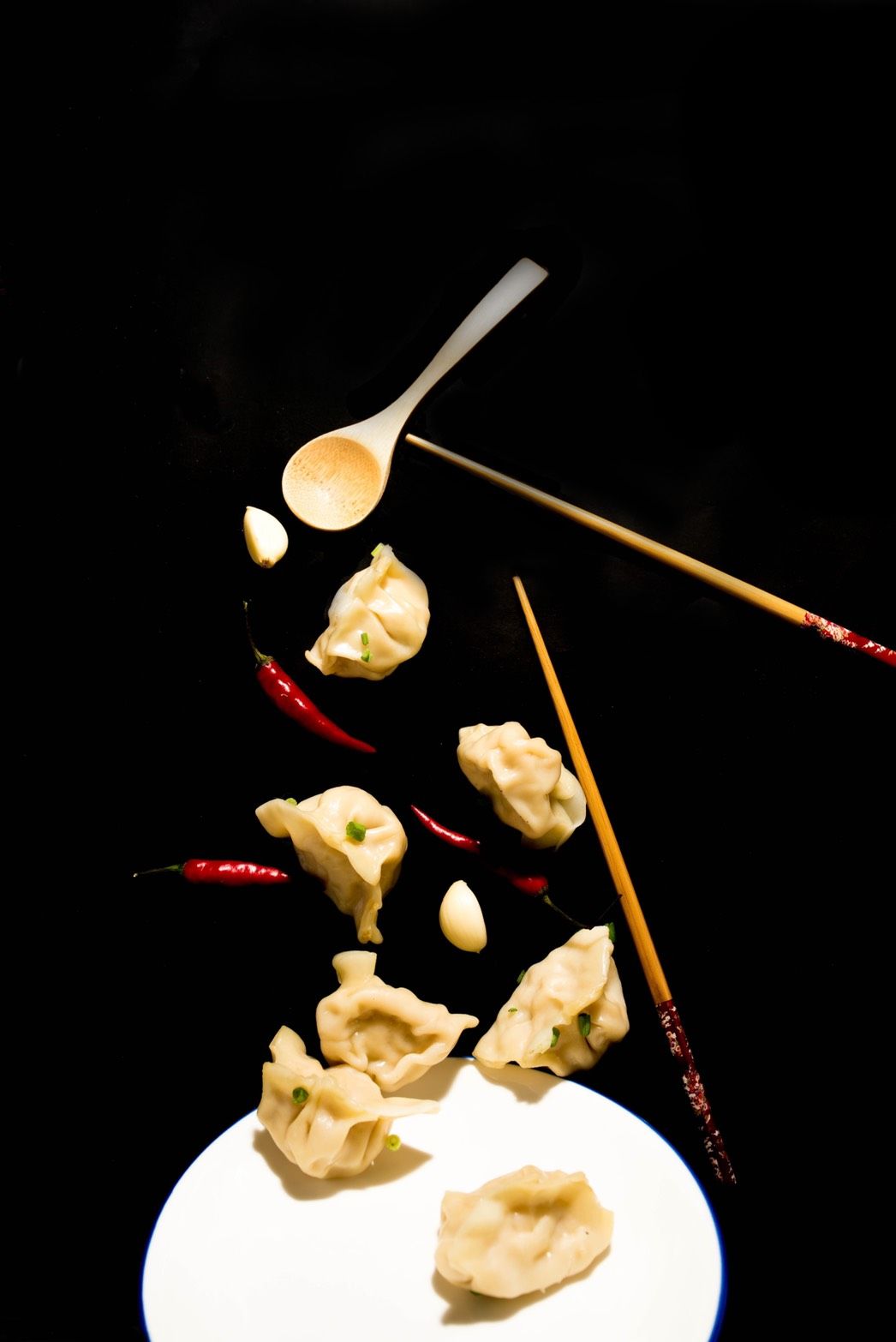 韭菜鮮肉蝦仁水餃